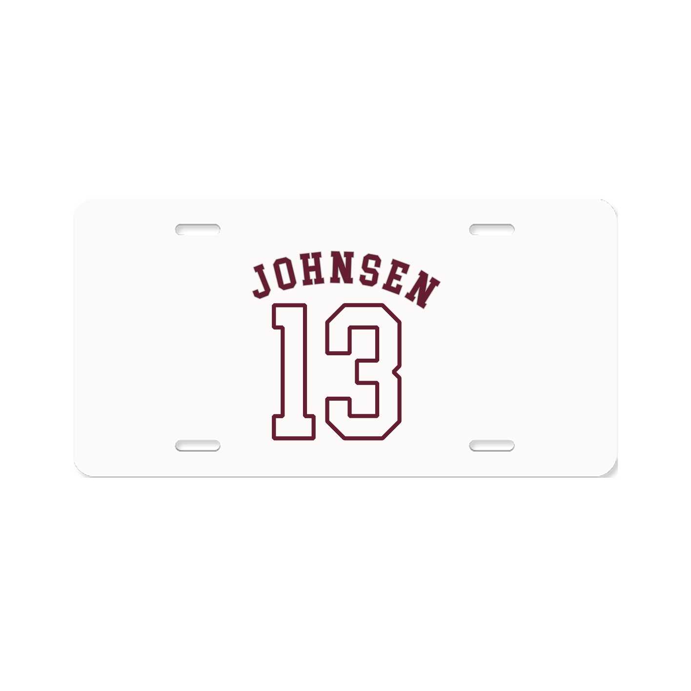 License Plate — Shirsey Arch in Classic