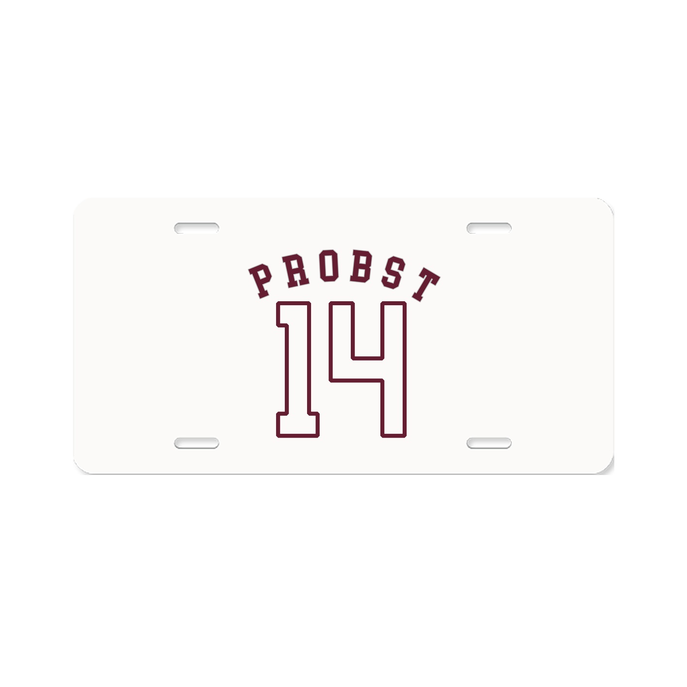 License Plate — Shirsey Arch in Classic