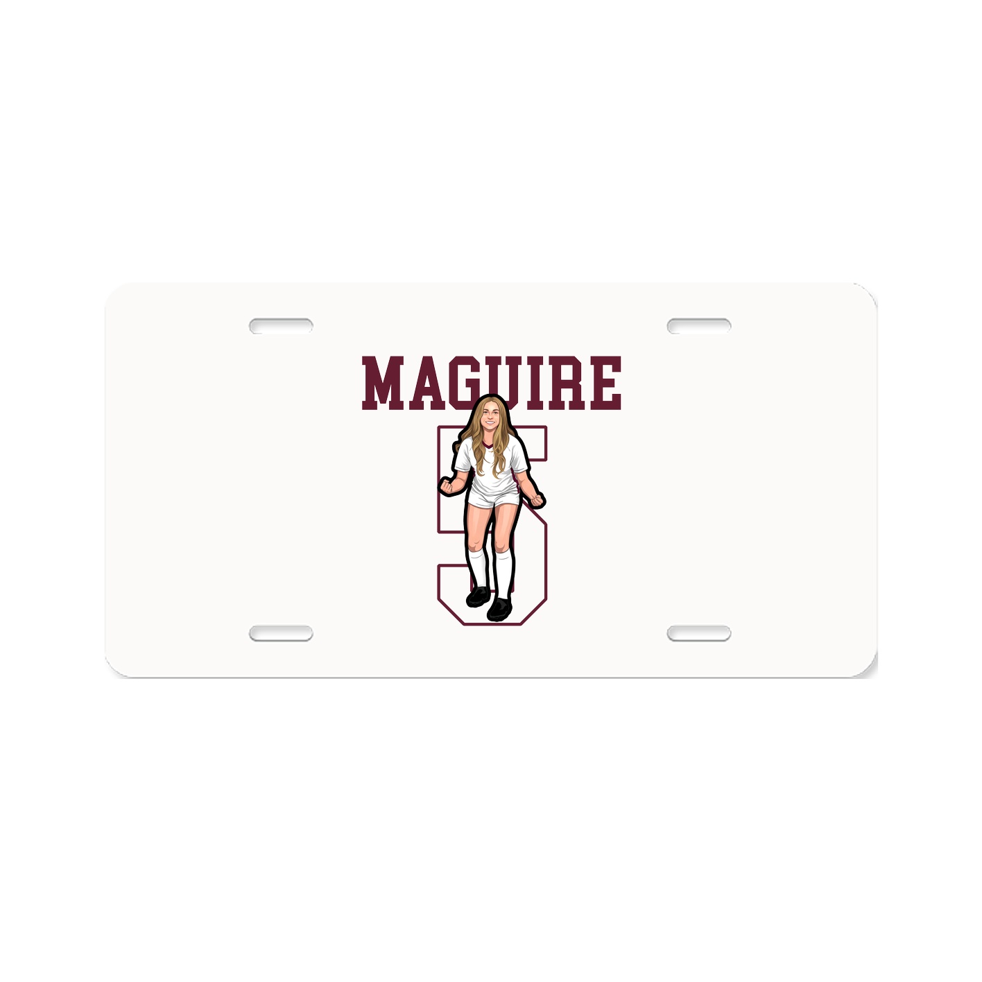 License Plate — Shirsey in Classic