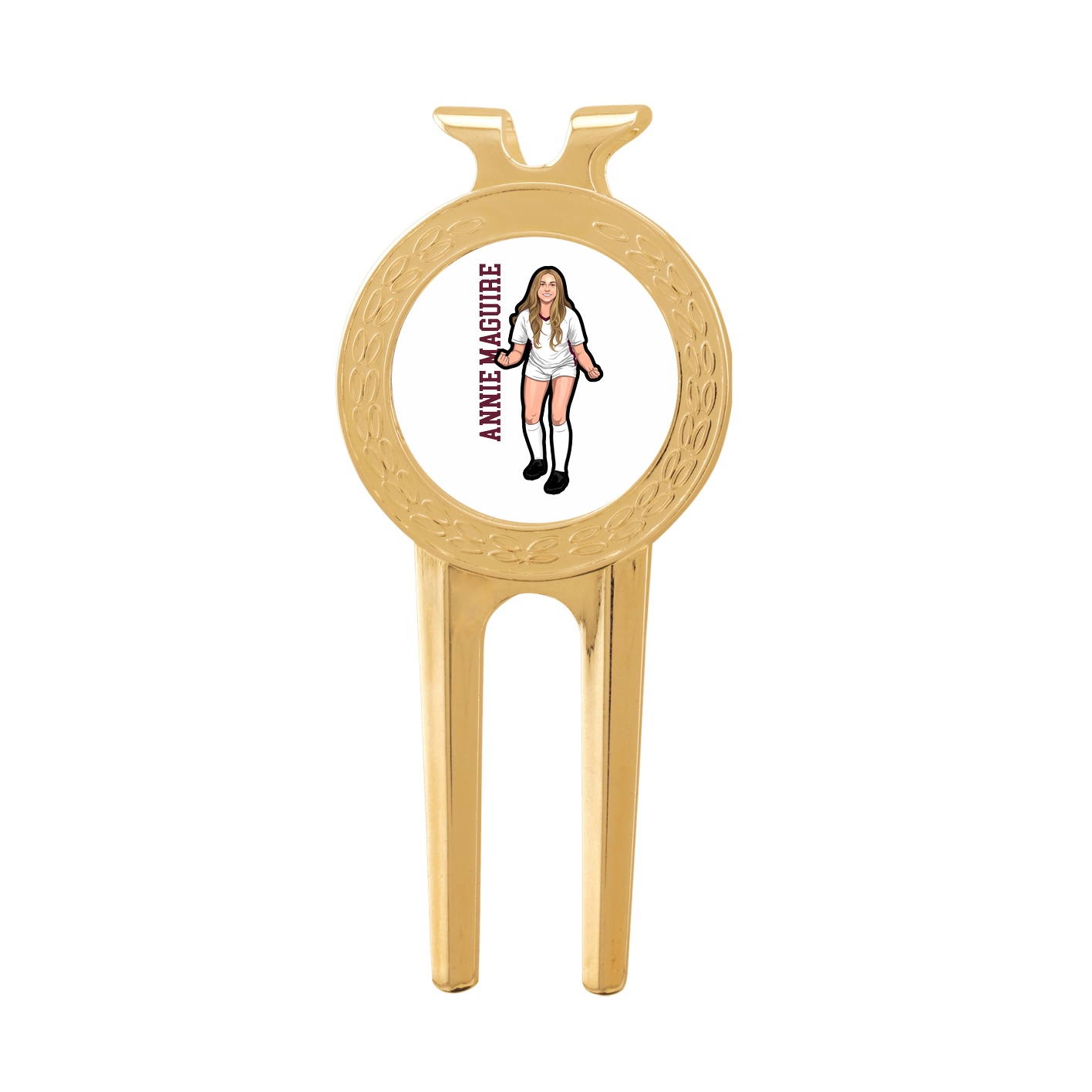 Divot Tool with Ball Marker — Name Vertical in Classic