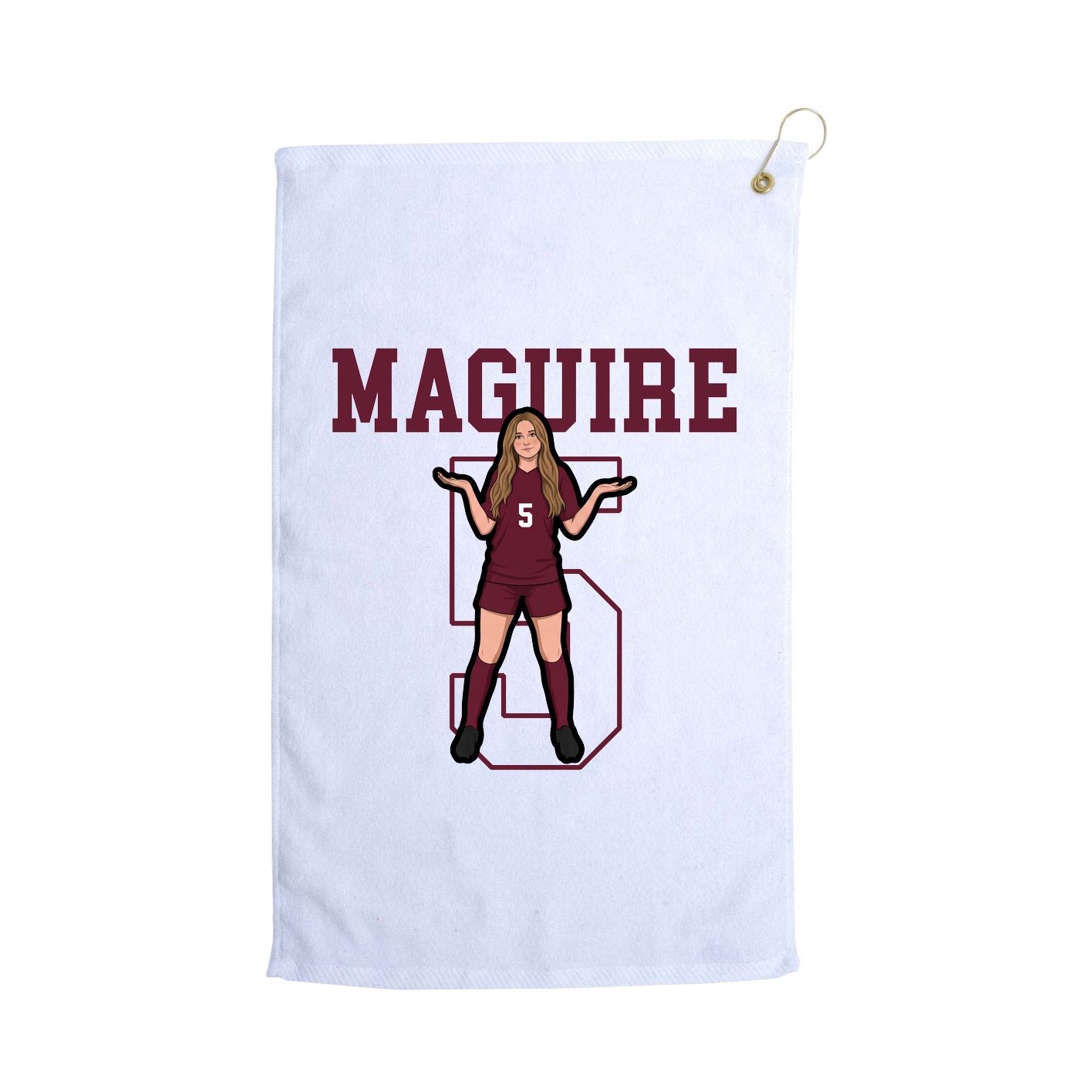 Terry Velour Golf Towel