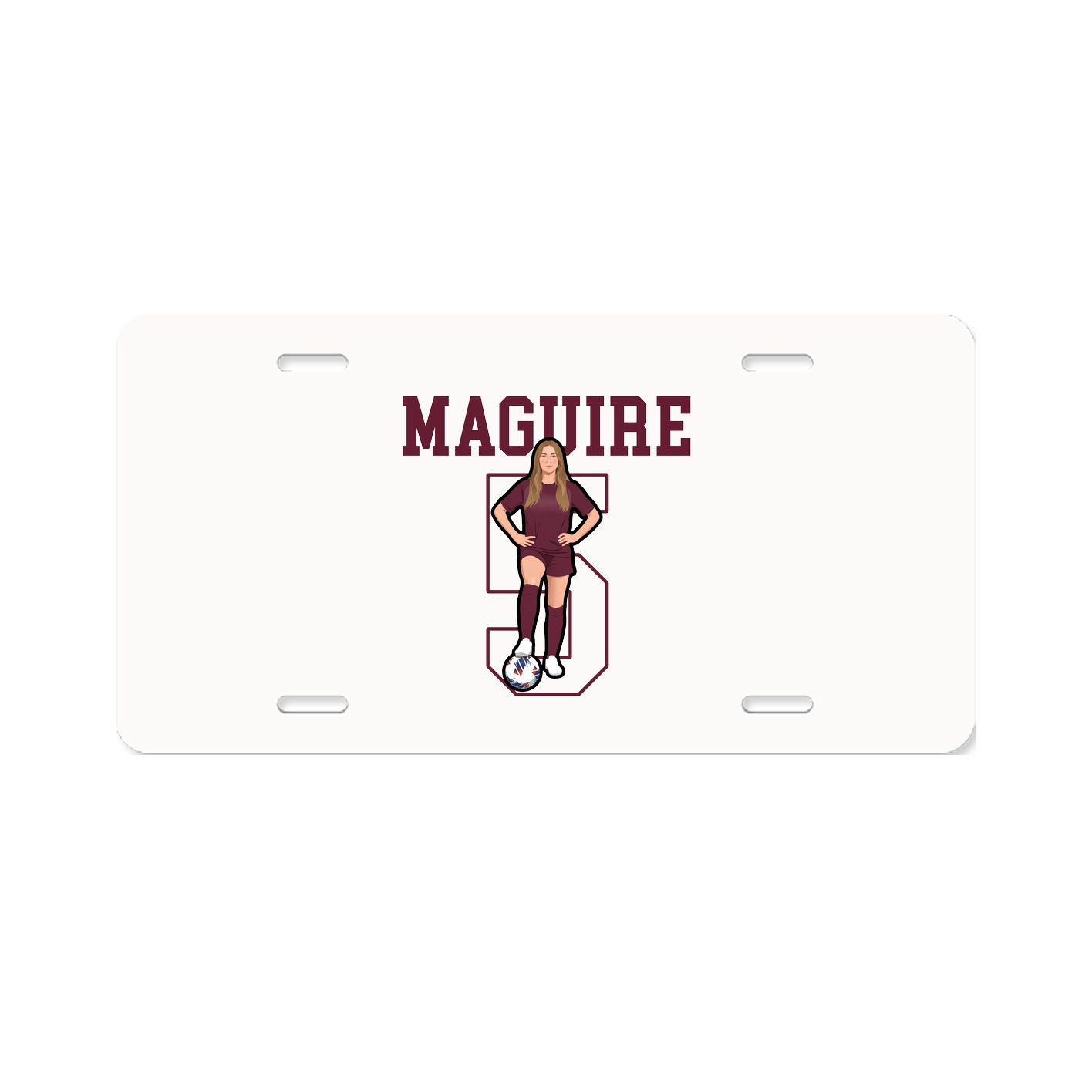 License Plate — Shirsey in Classic