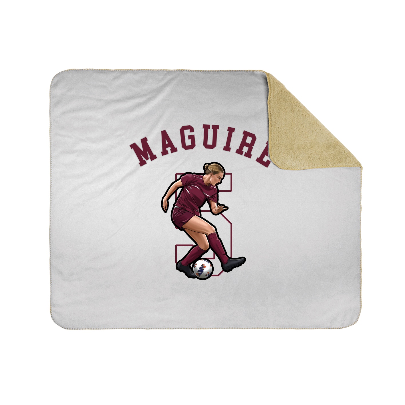 Throw Blanket — Shirsey Arch in White