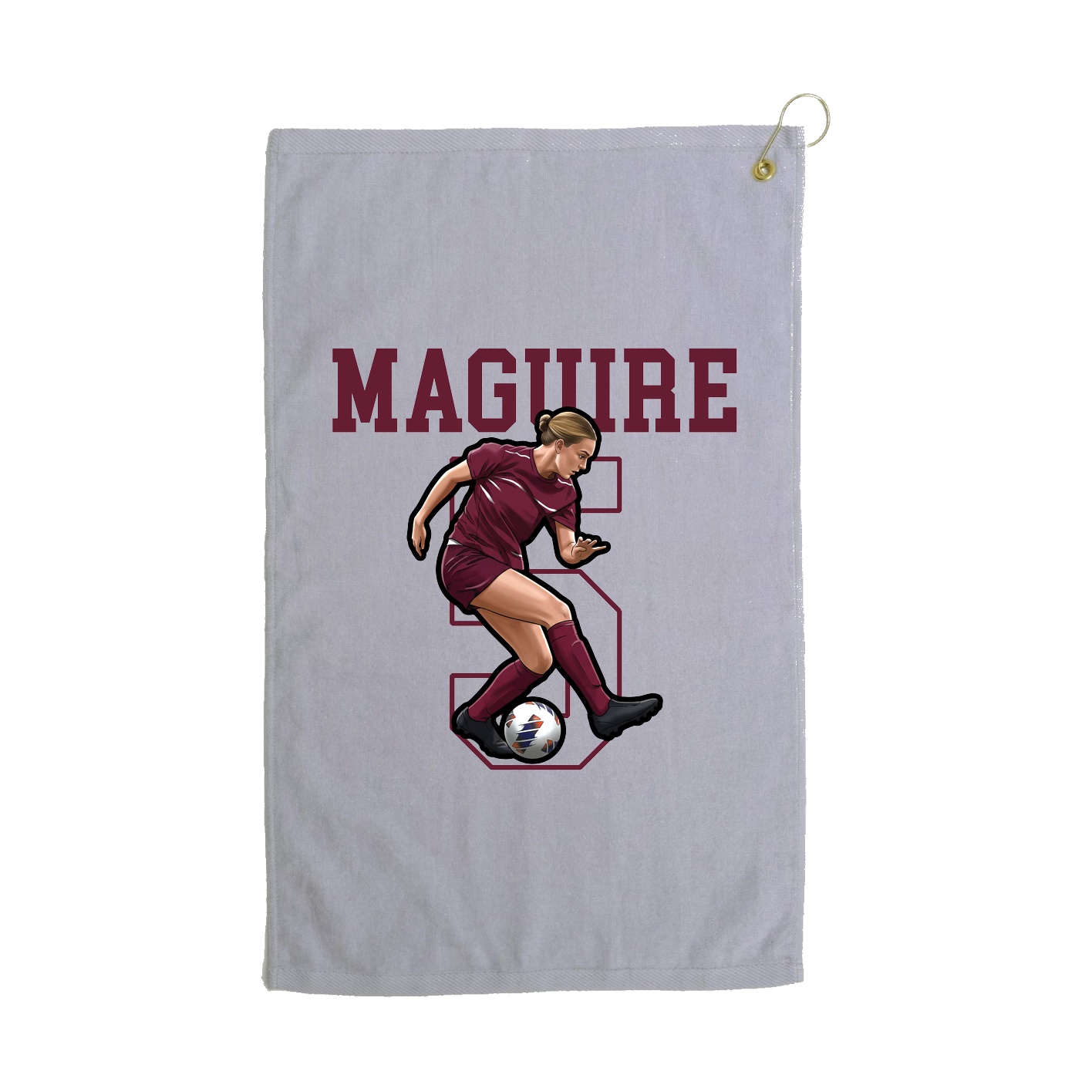 Golf Towel — Shirsey in Grey