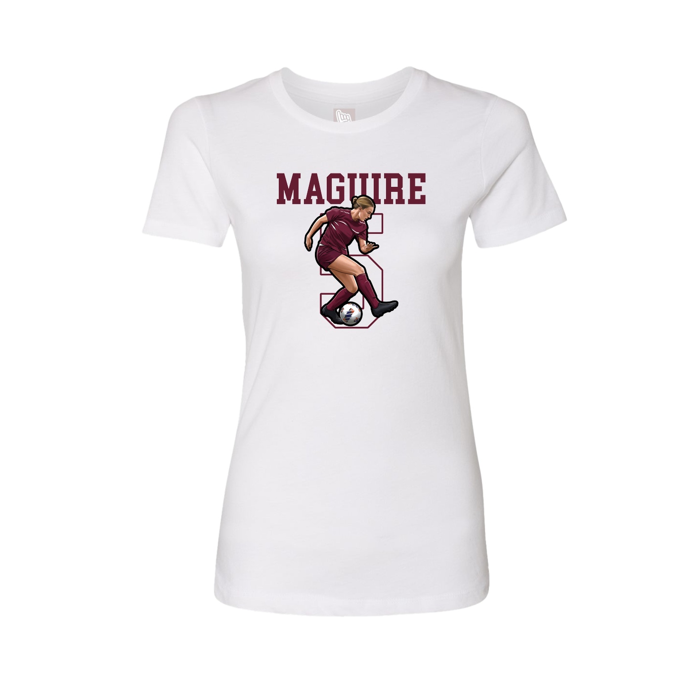 Fitted Women's Tee — Shirsey in White