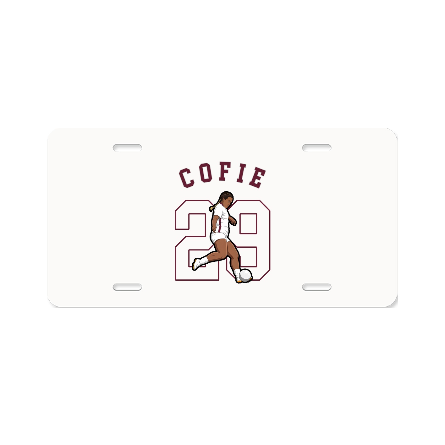License Plate — Shirsey Arch in Classic