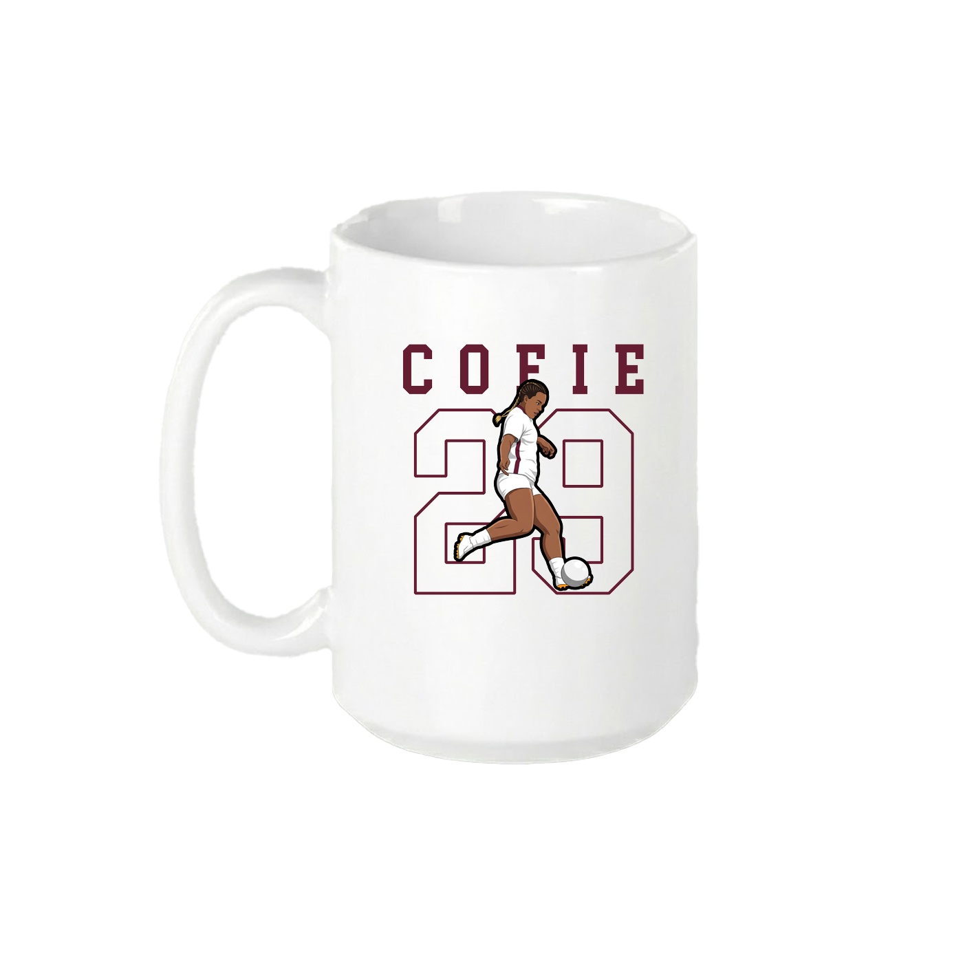 15oz Coffee Mug — Shirsey in White