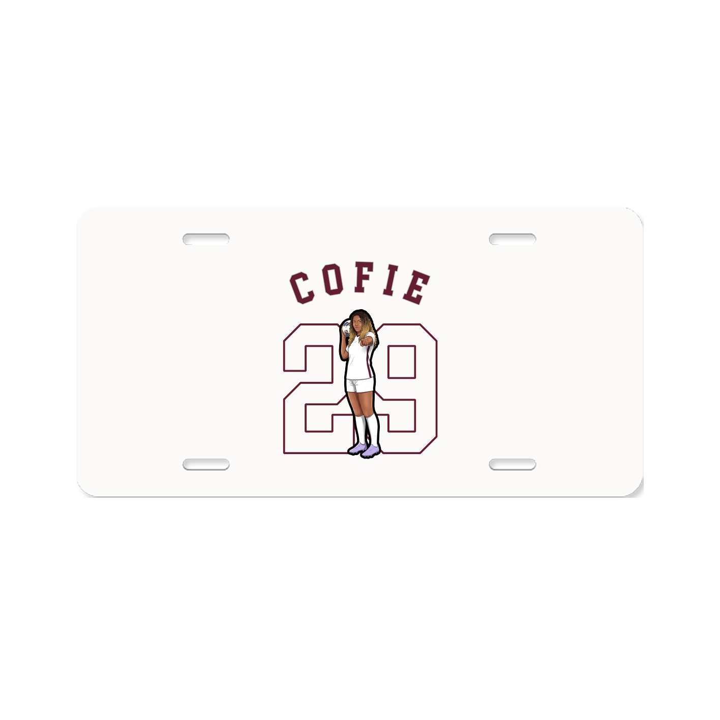 License Plate — Shirsey Arch in Classic