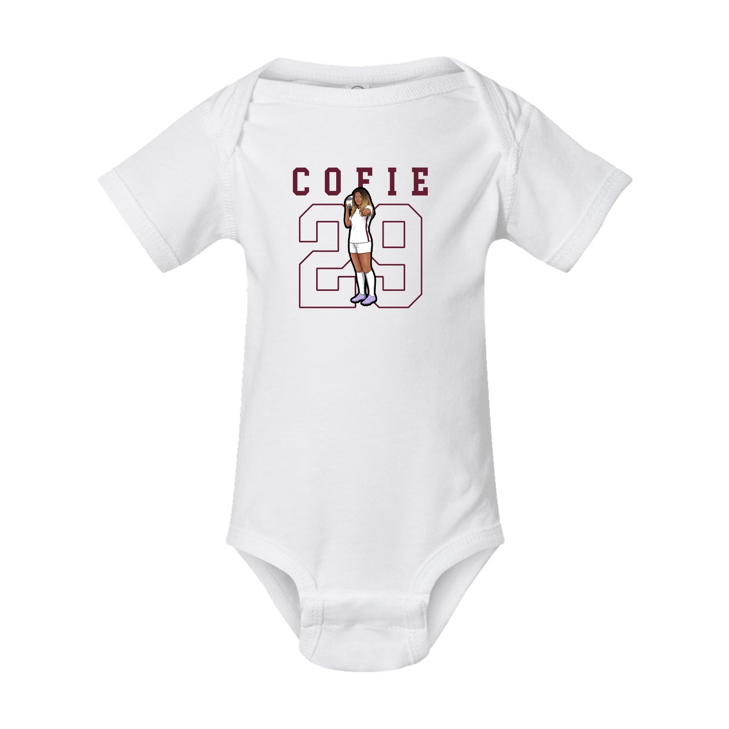 Baby Onesie — Shirsey in White