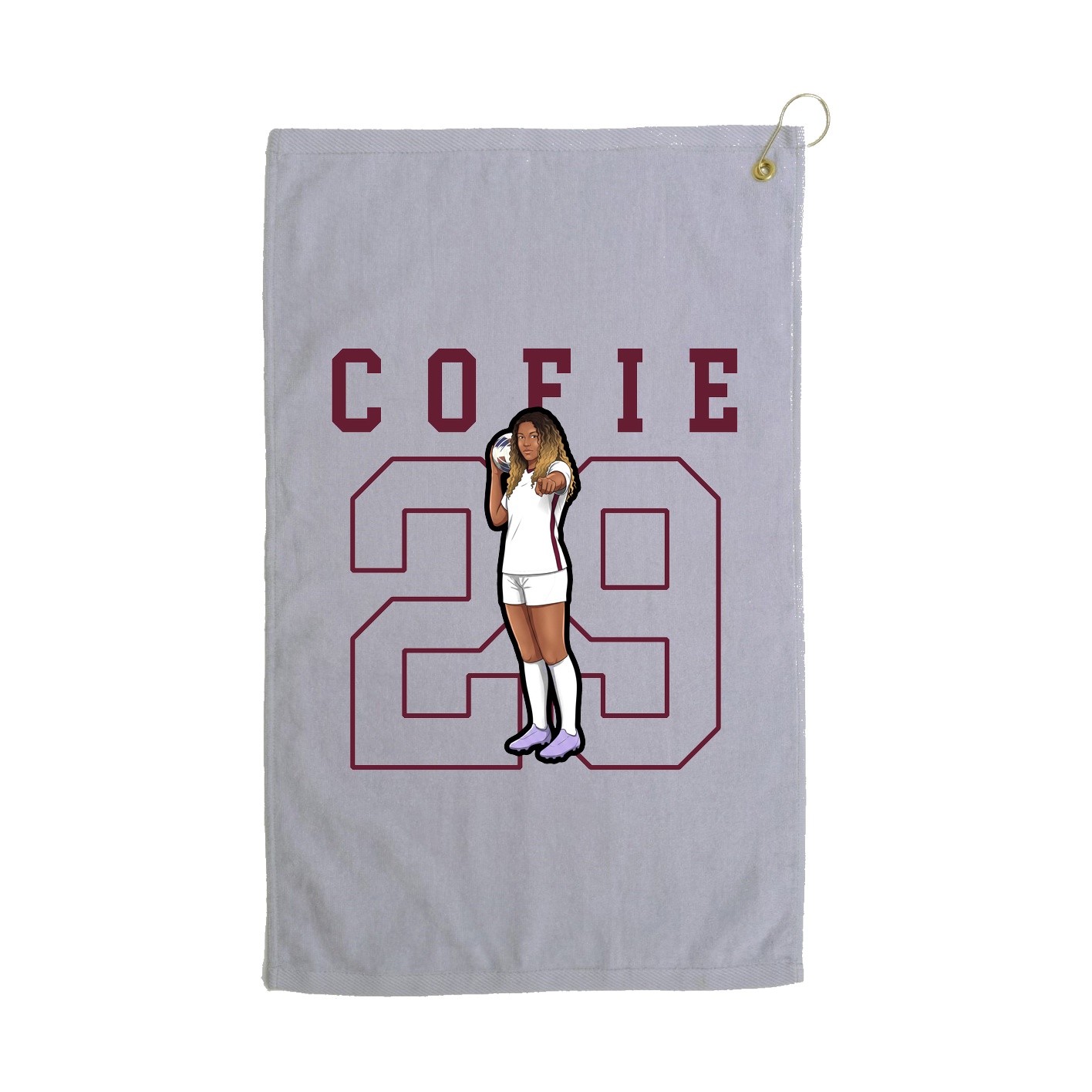 Terry Velour Golf Towel