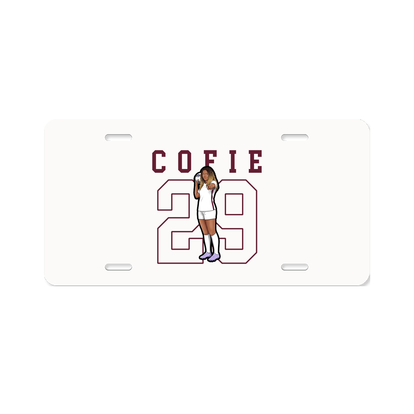 License Plate — Shirsey in Classic