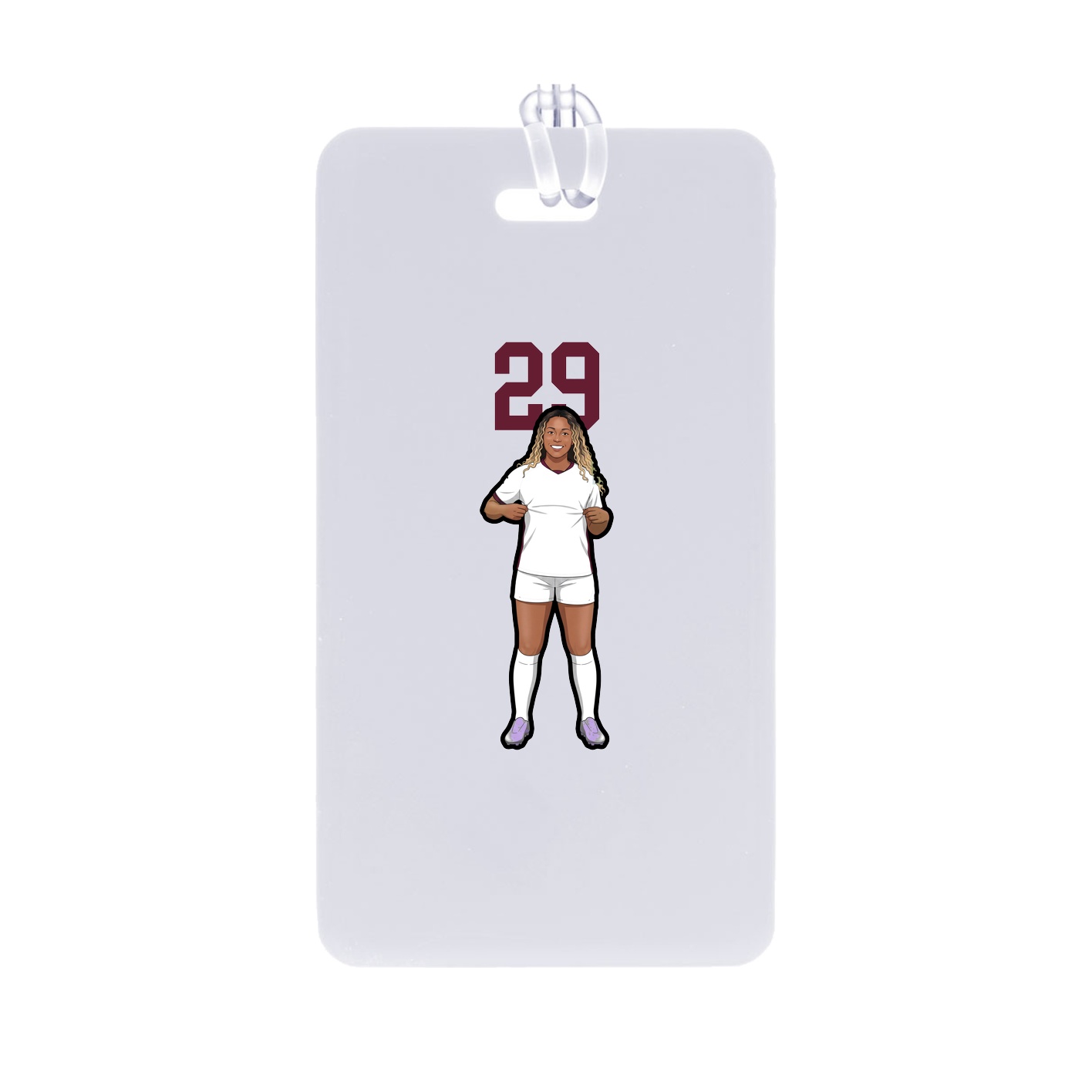 Bag Tag — Number Top in Classic