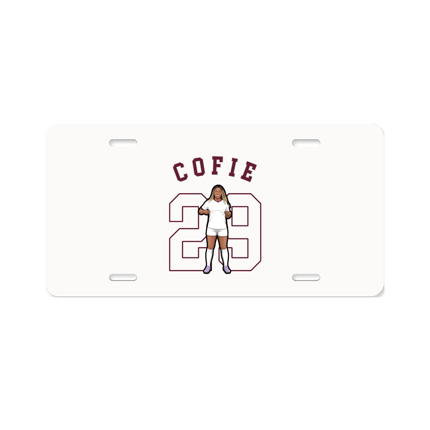 License Plate — Shirsey Arch in Classic