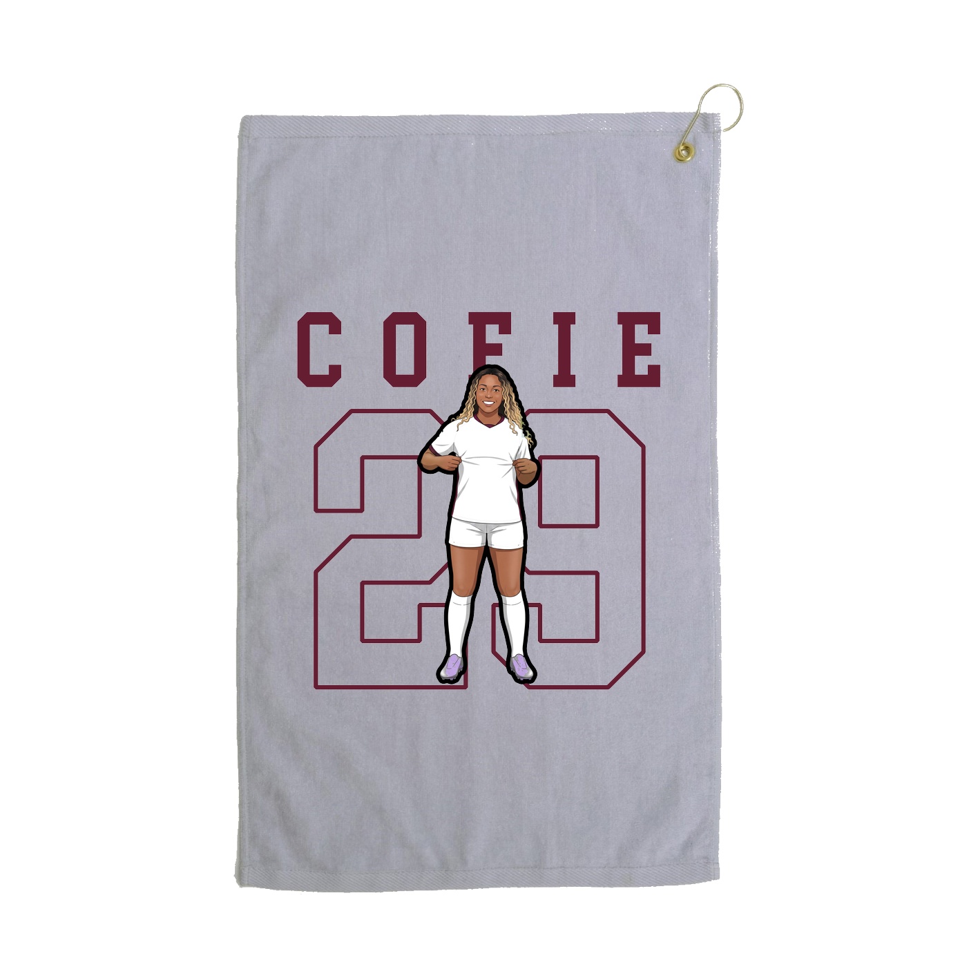 Golf Towel — Shirsey in Grey