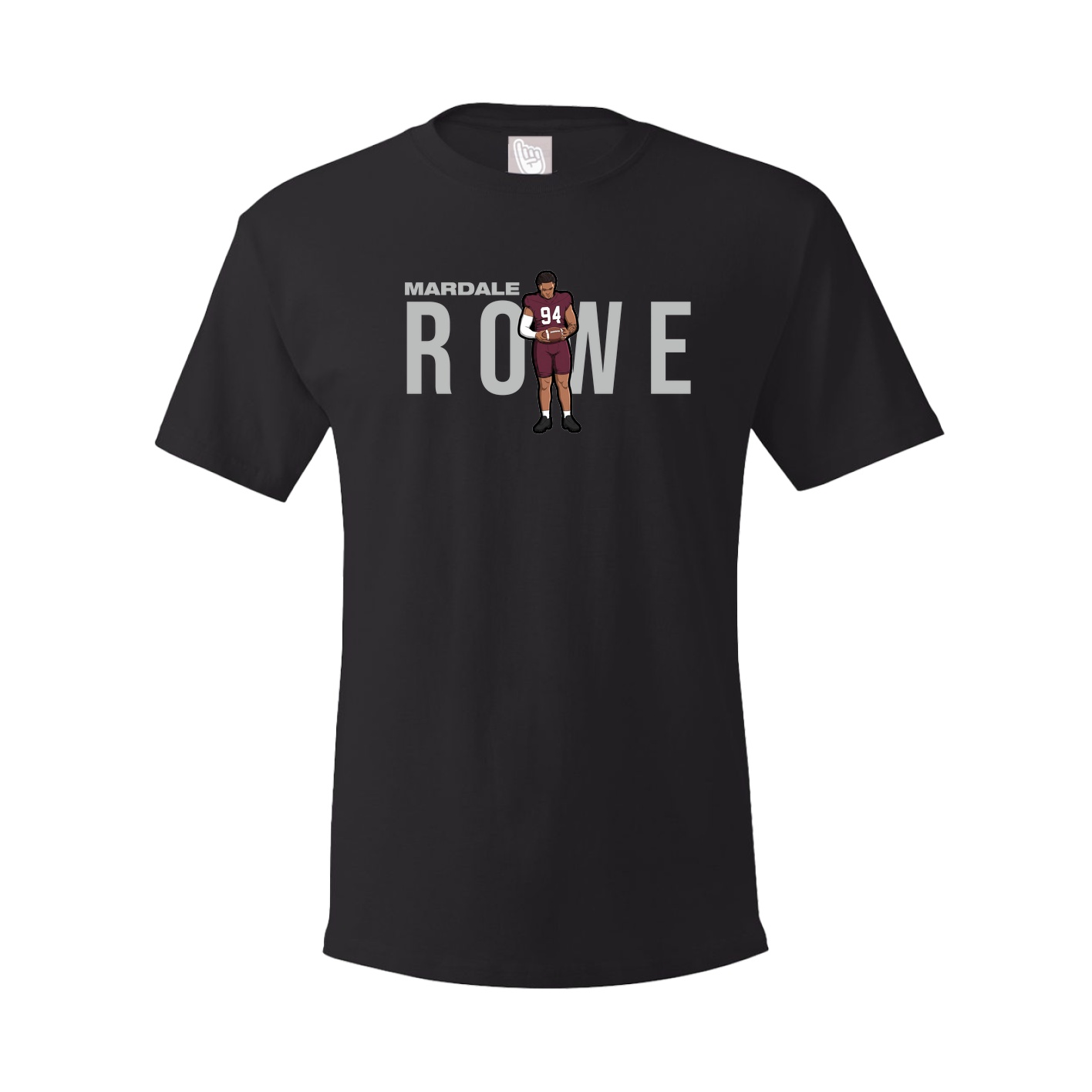 Youth Tee — Player Name in Black