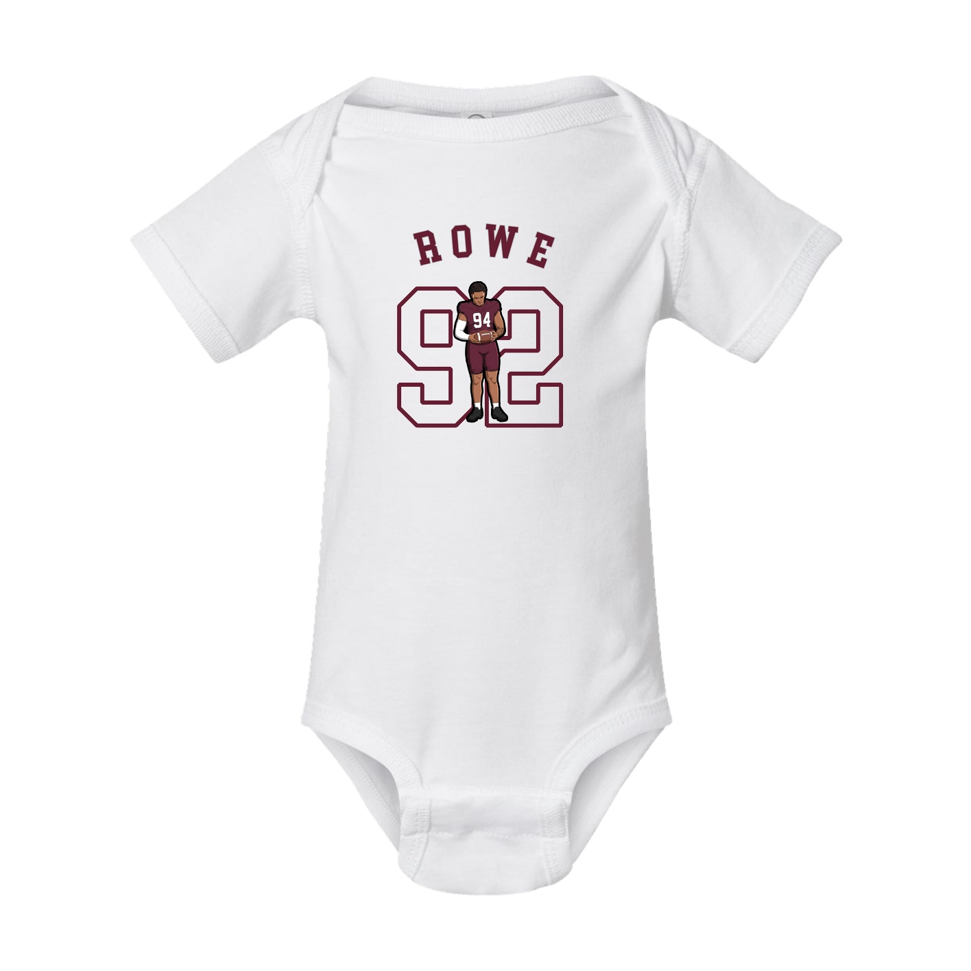 Baby Onesie — Shirsey Arch in White