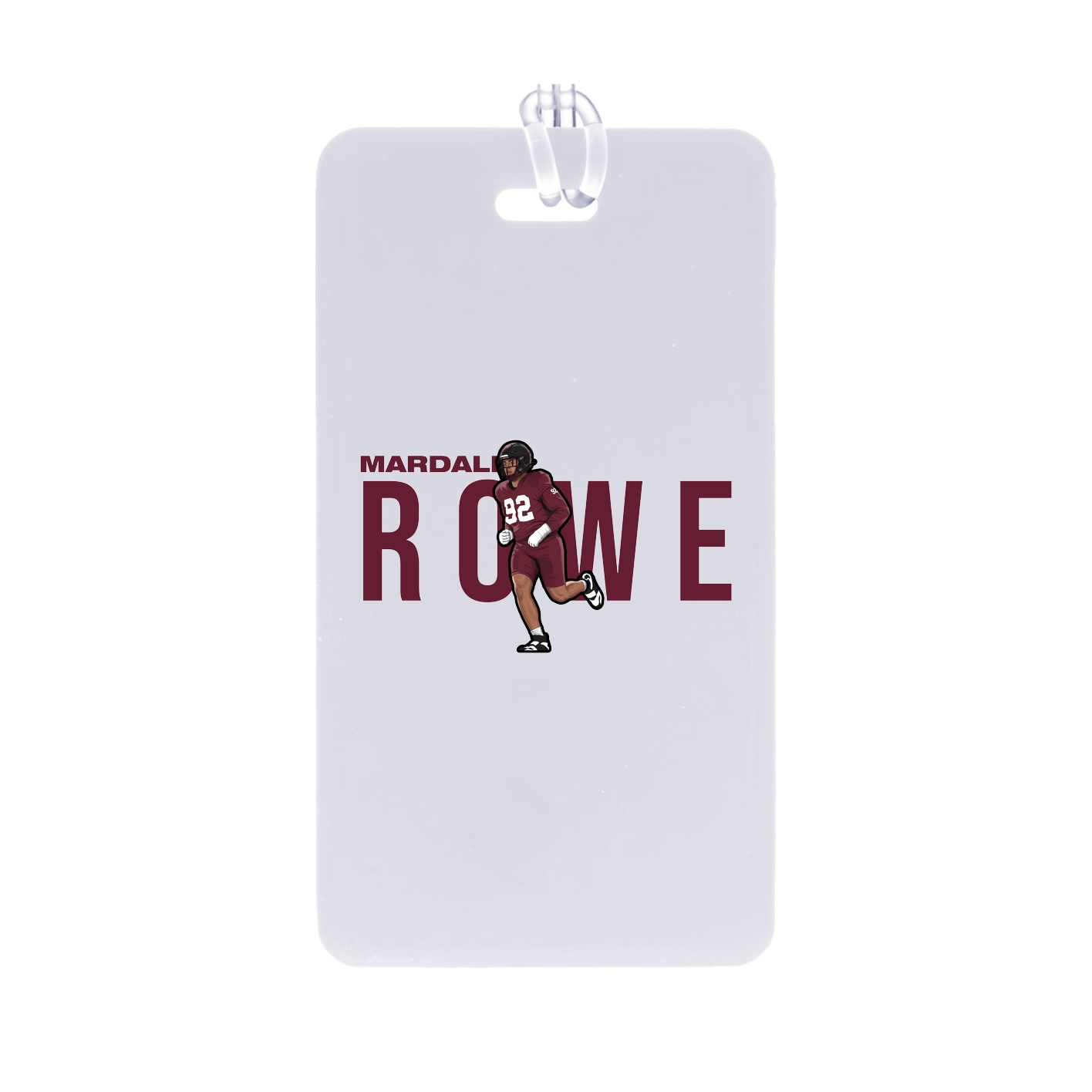 Bag Tag — Player Name in Classic