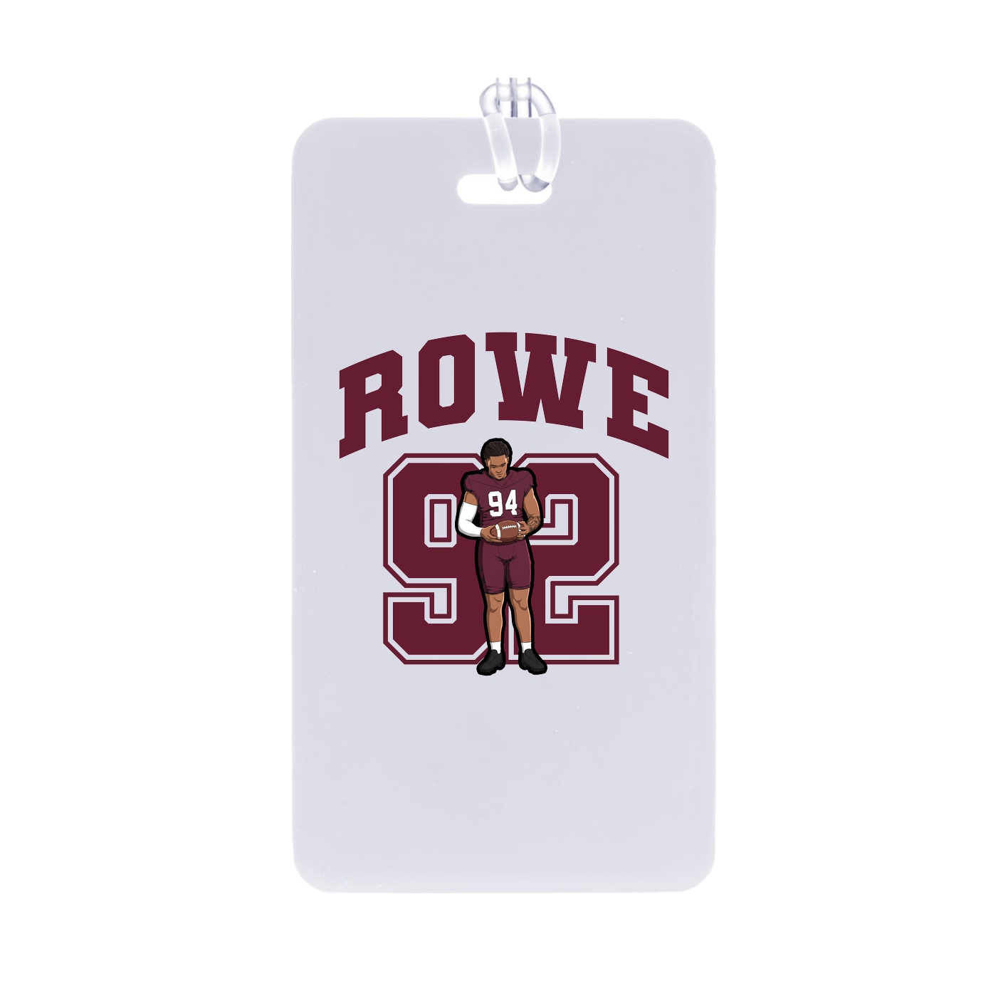 Bag Tag — Number in Classic