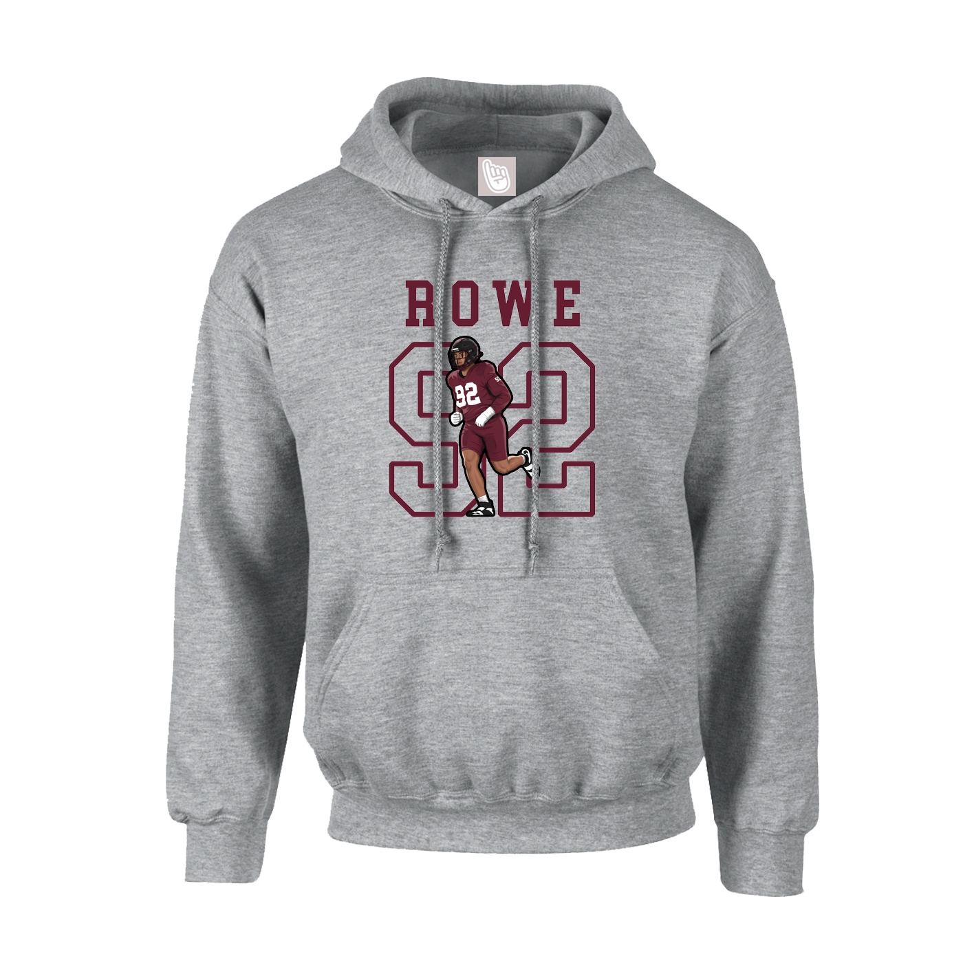 Hoodie — Shirsey in Grey