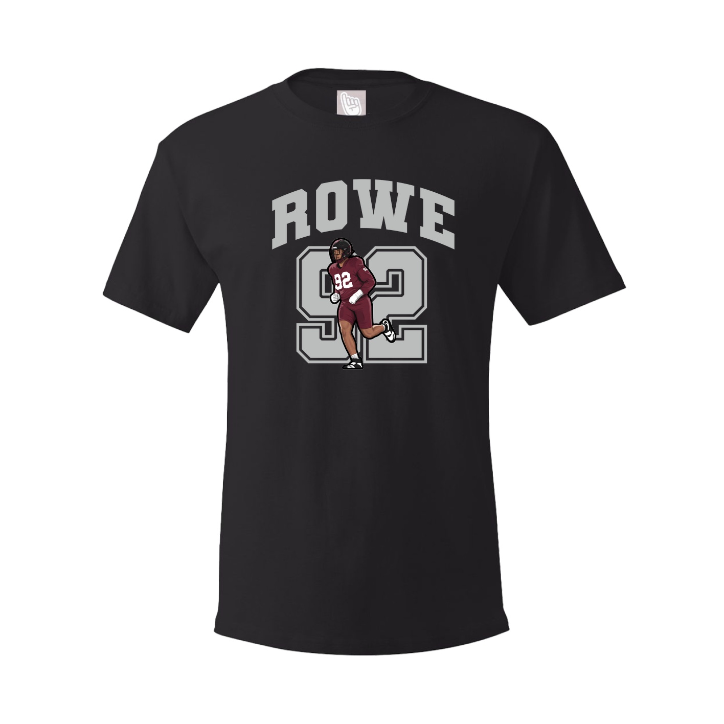 Youth Tee — Number in Black