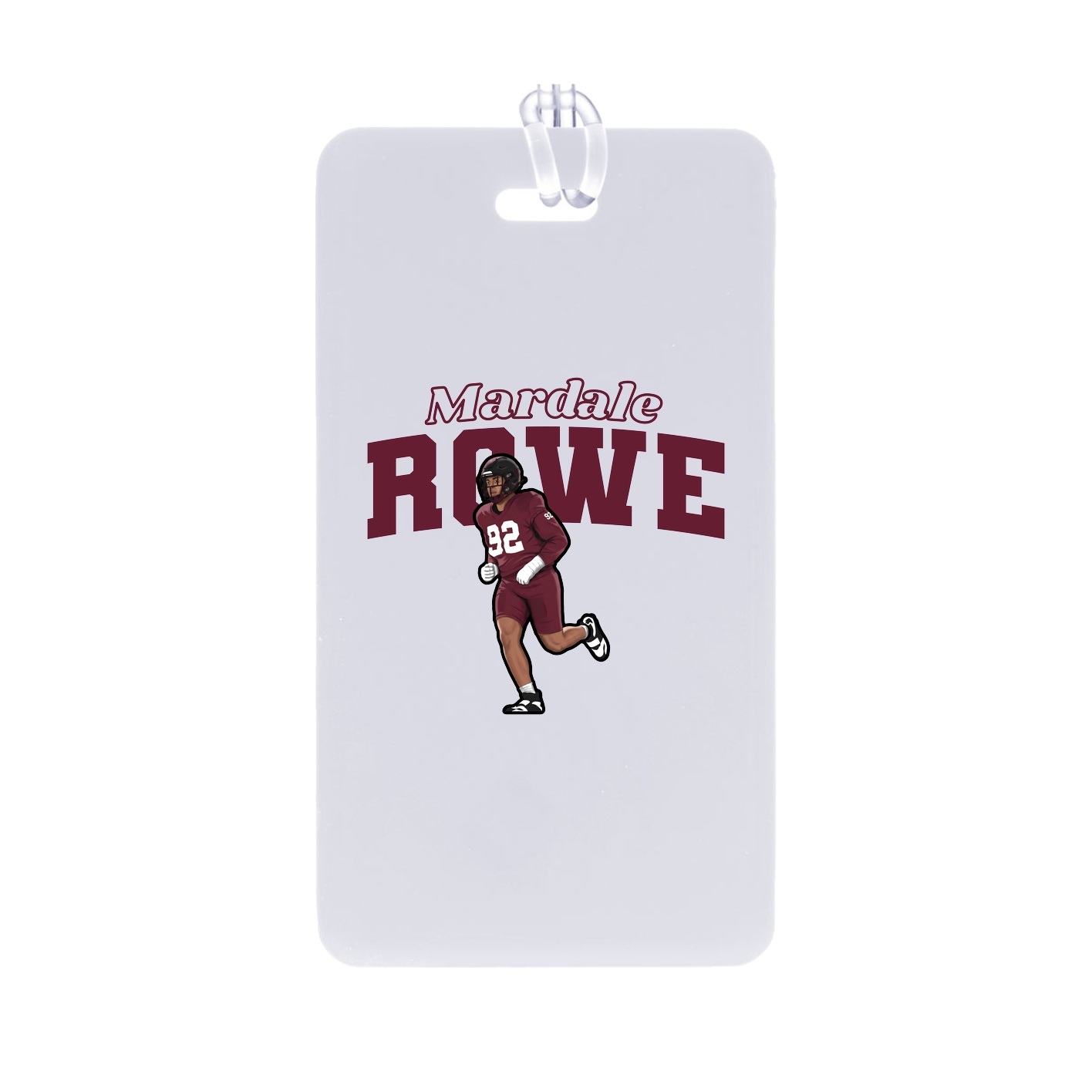 Bag Tag — Name Arch in Classic