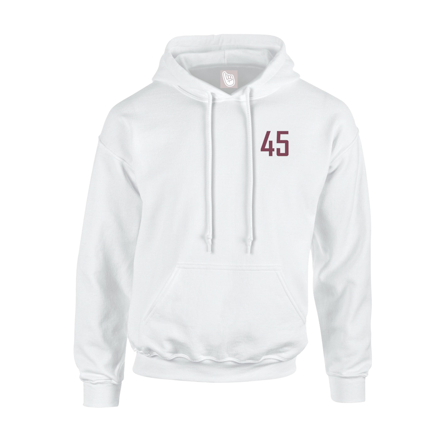 Hoodie — Front Shirsy in White