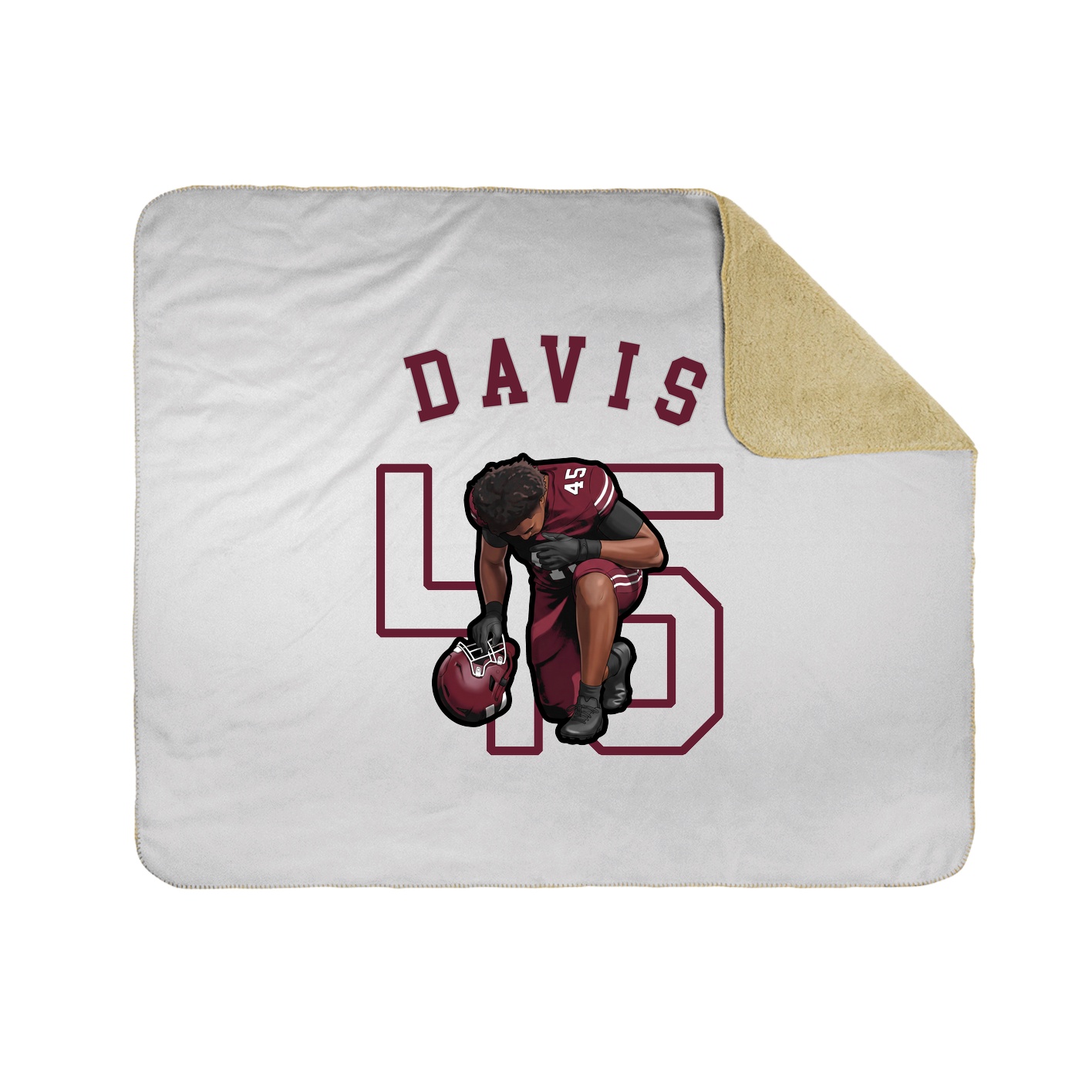 Throw Blanket — Shirsey Arch in White