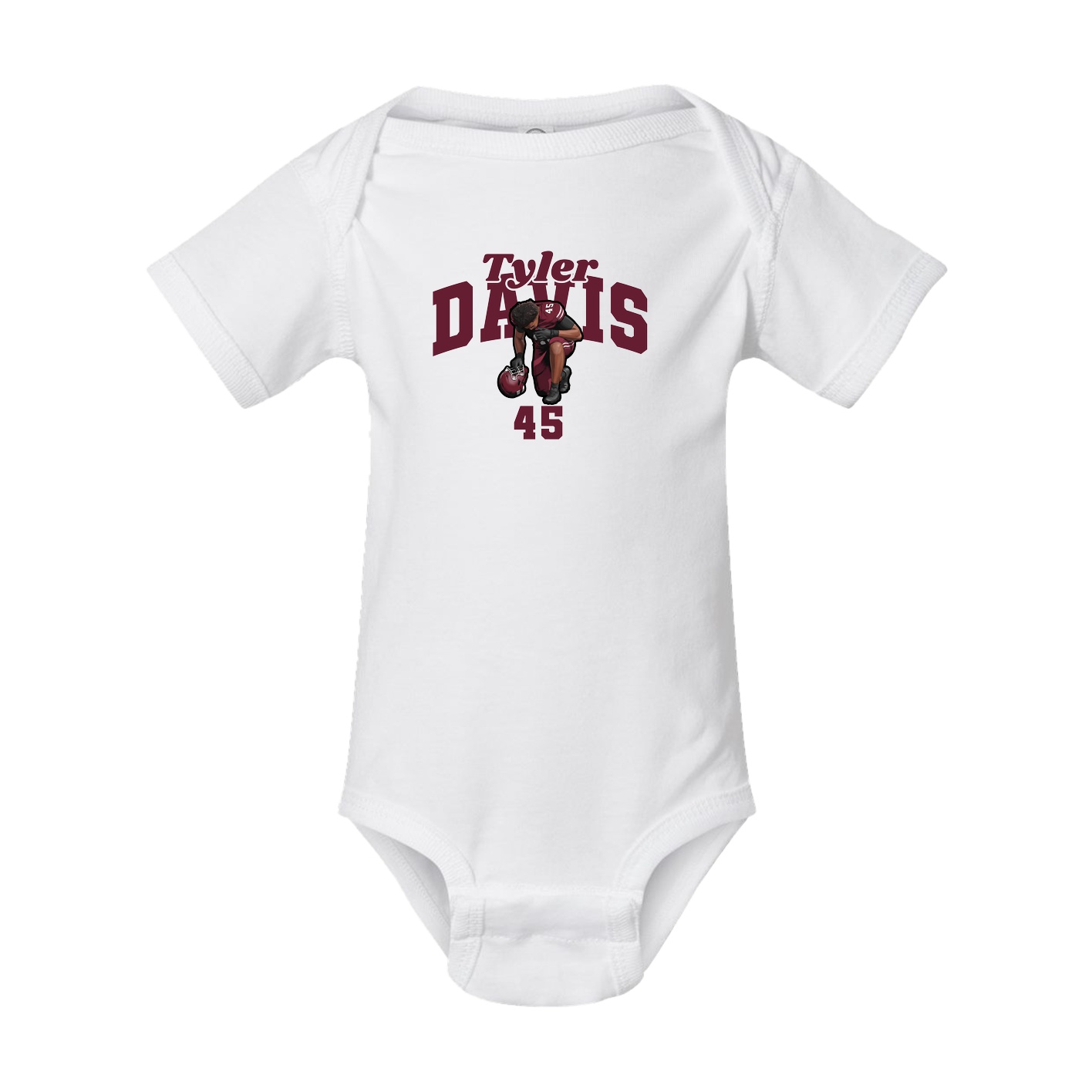 Baby Onesie — Signature Arch in White