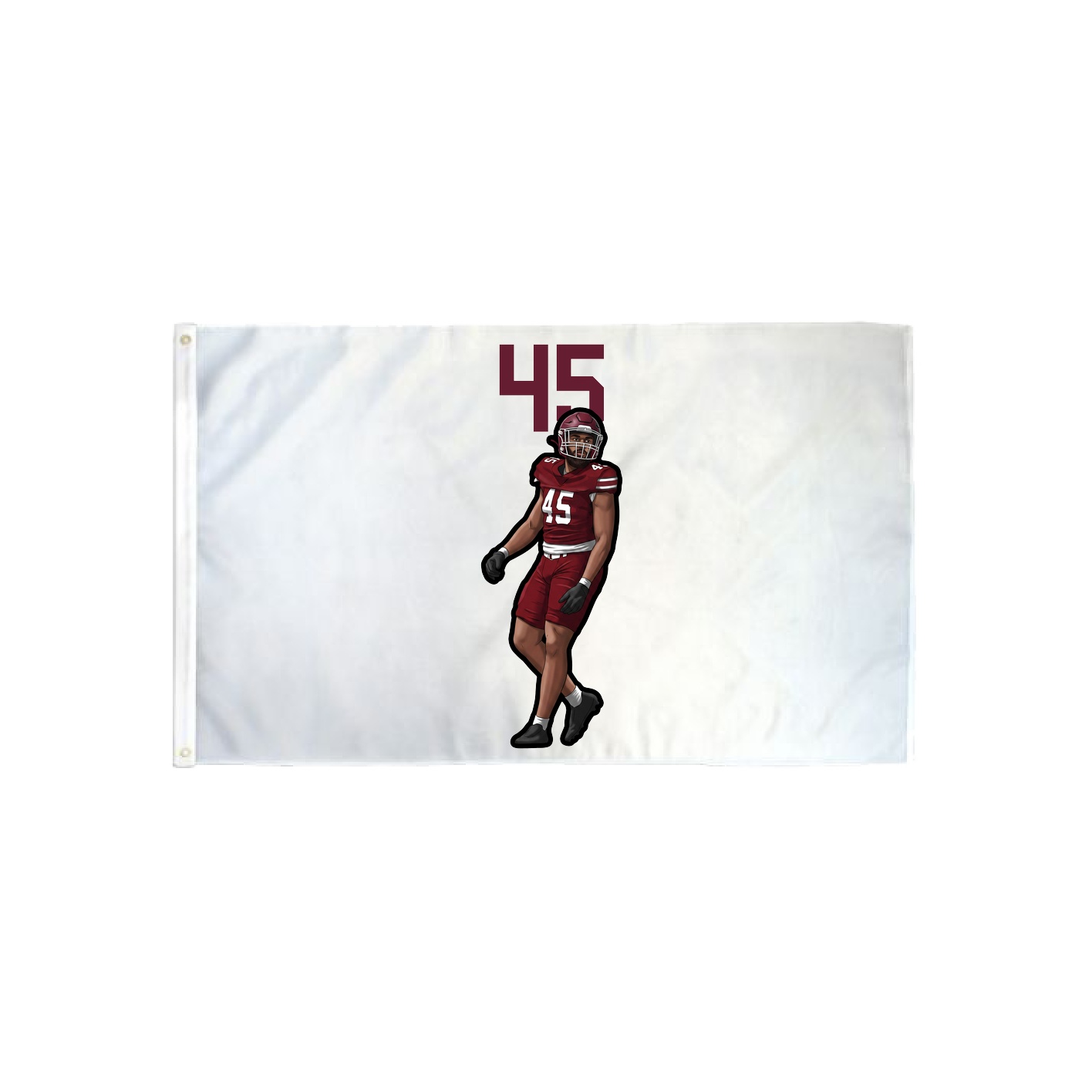 3x5 Flag — Number Top in Classic