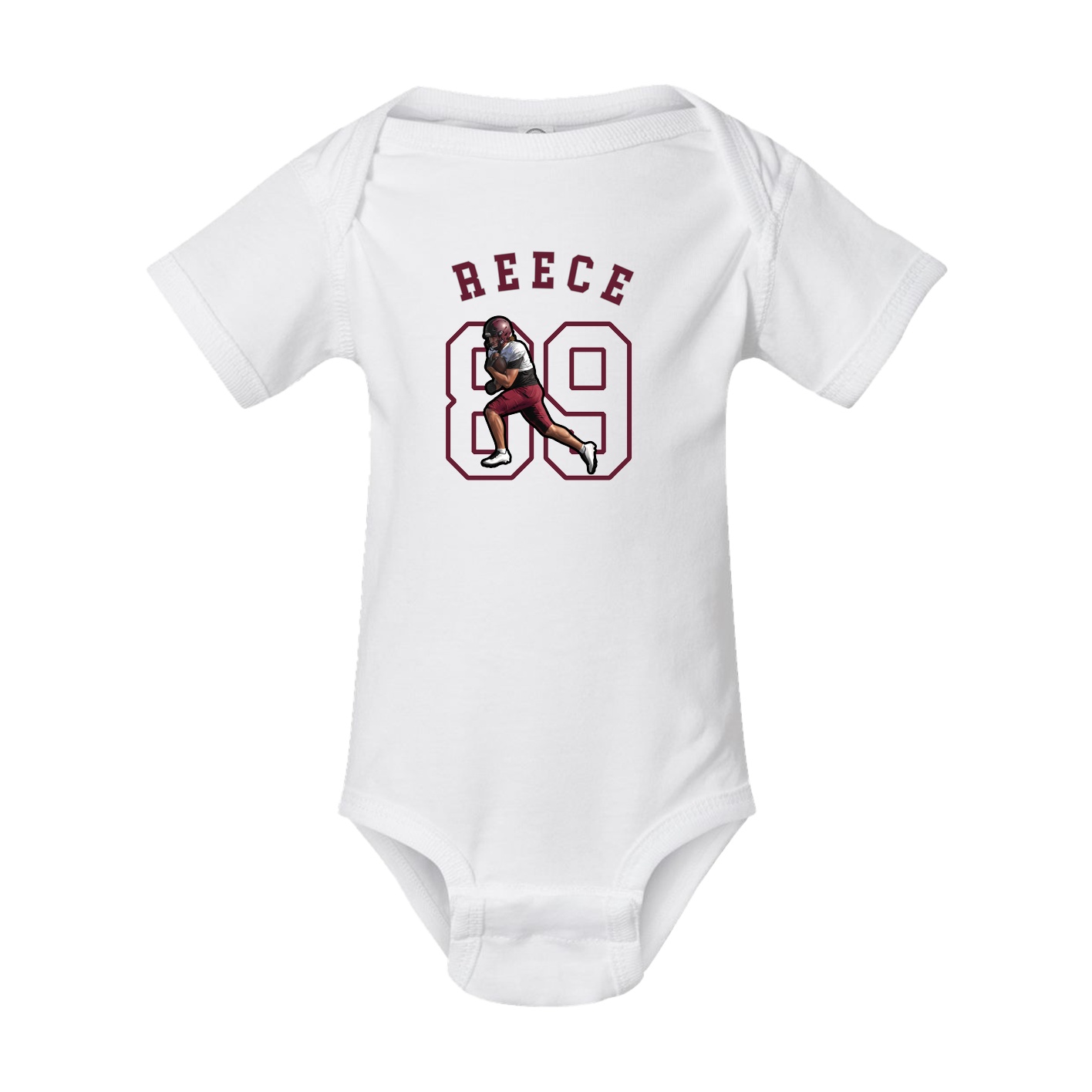 Baby Onesie — Shirsey Arch in White