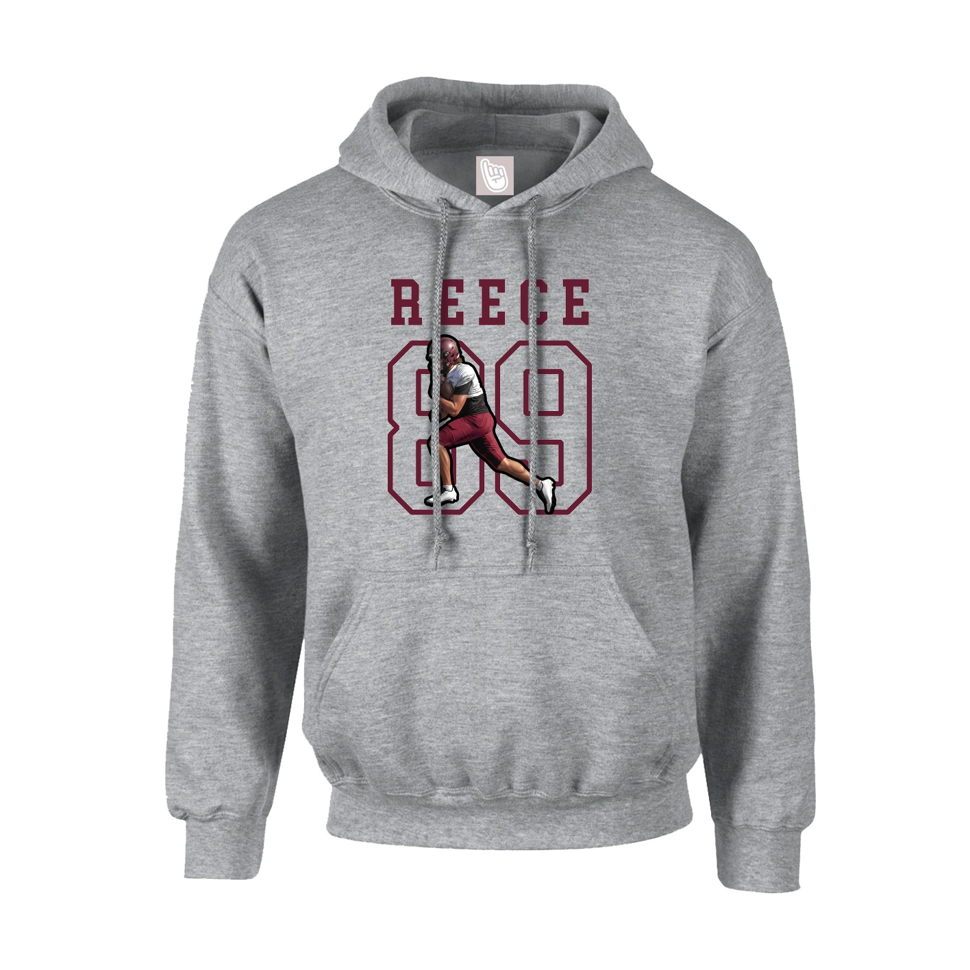 Hoodie — Shirsey in Grey
