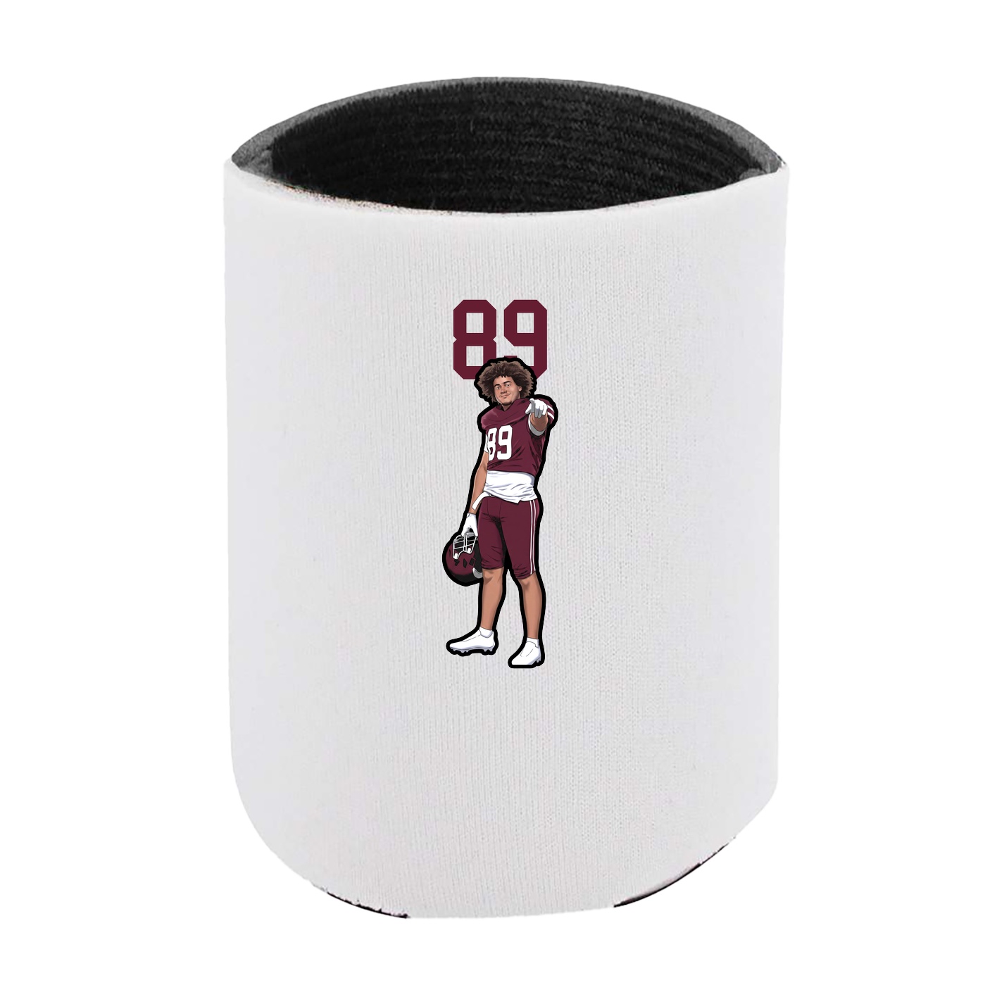 Can Holder — Number Top in White