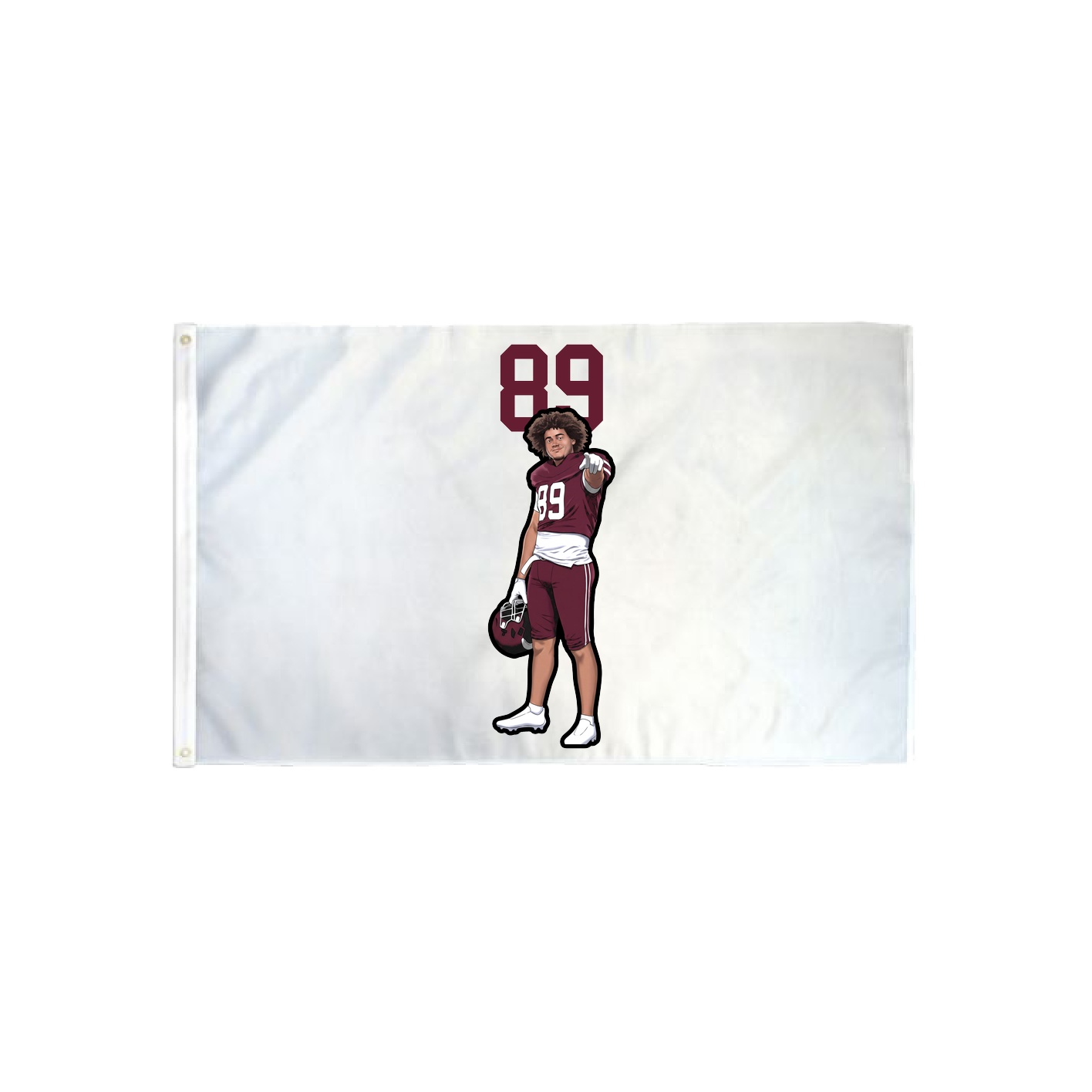 3x5 Flag — Number Top in Classic