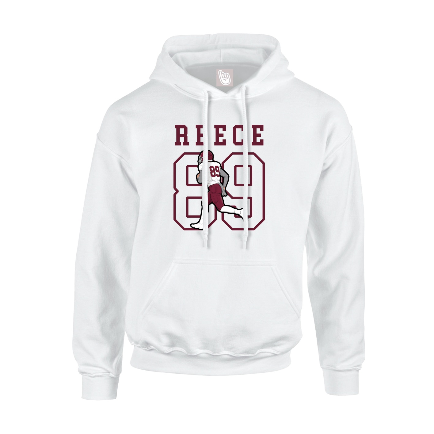 Hoodie — Shirsey in White