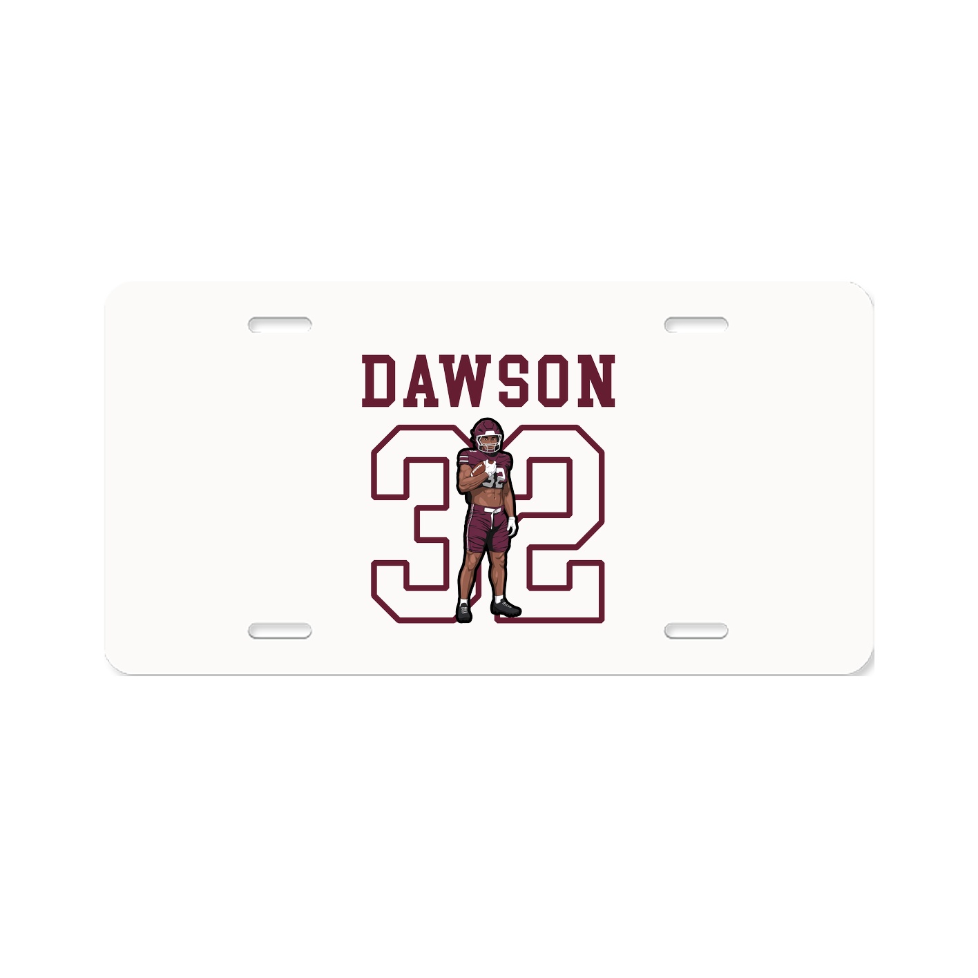 License Plate — Shirsey in Classic