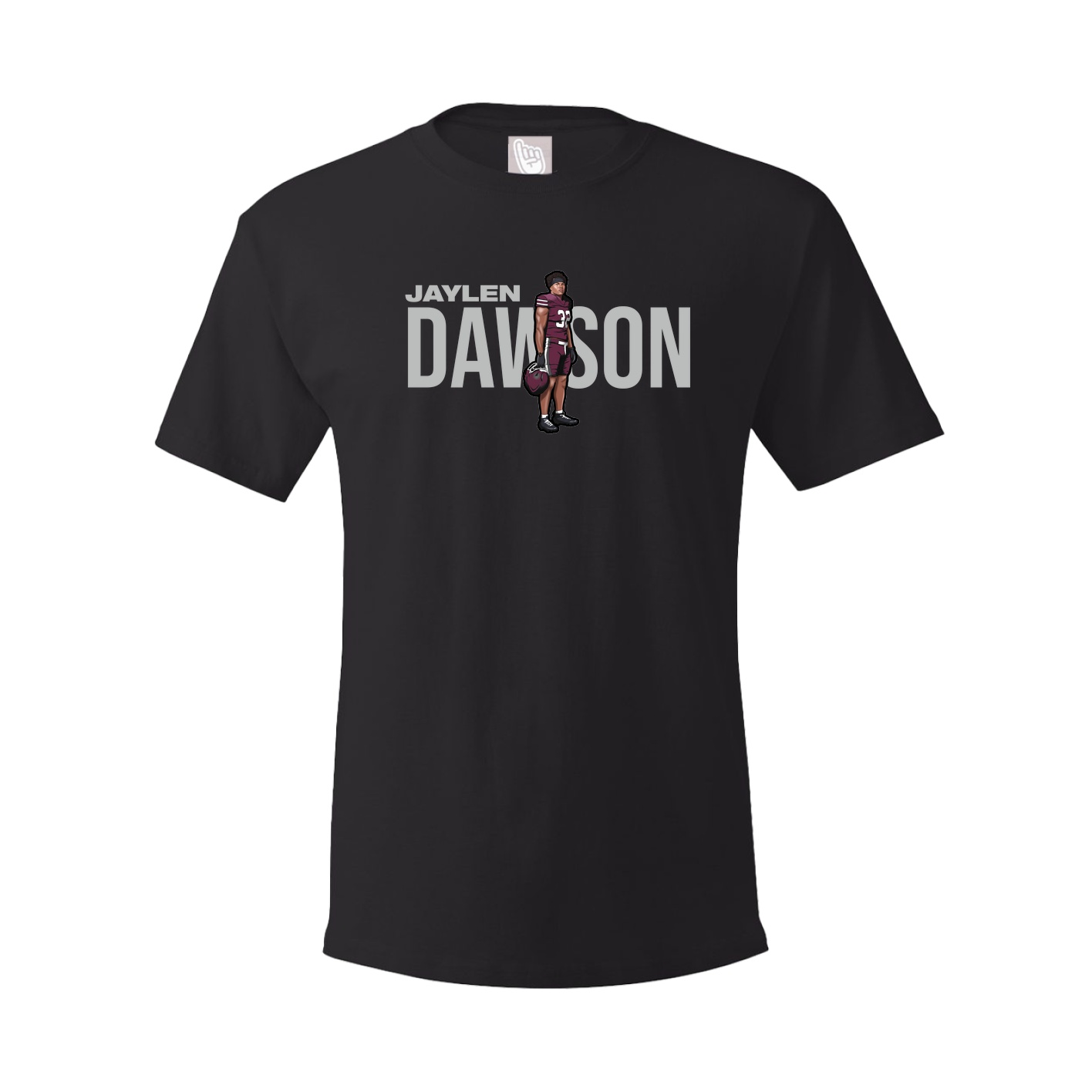 Youth Tee — Player Name in Black