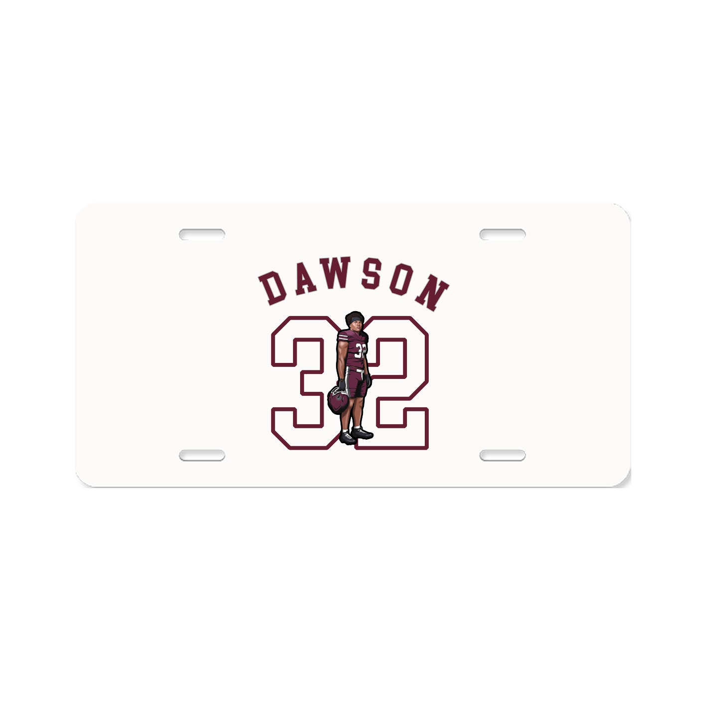 License Plate — Shirsey Arch in Classic