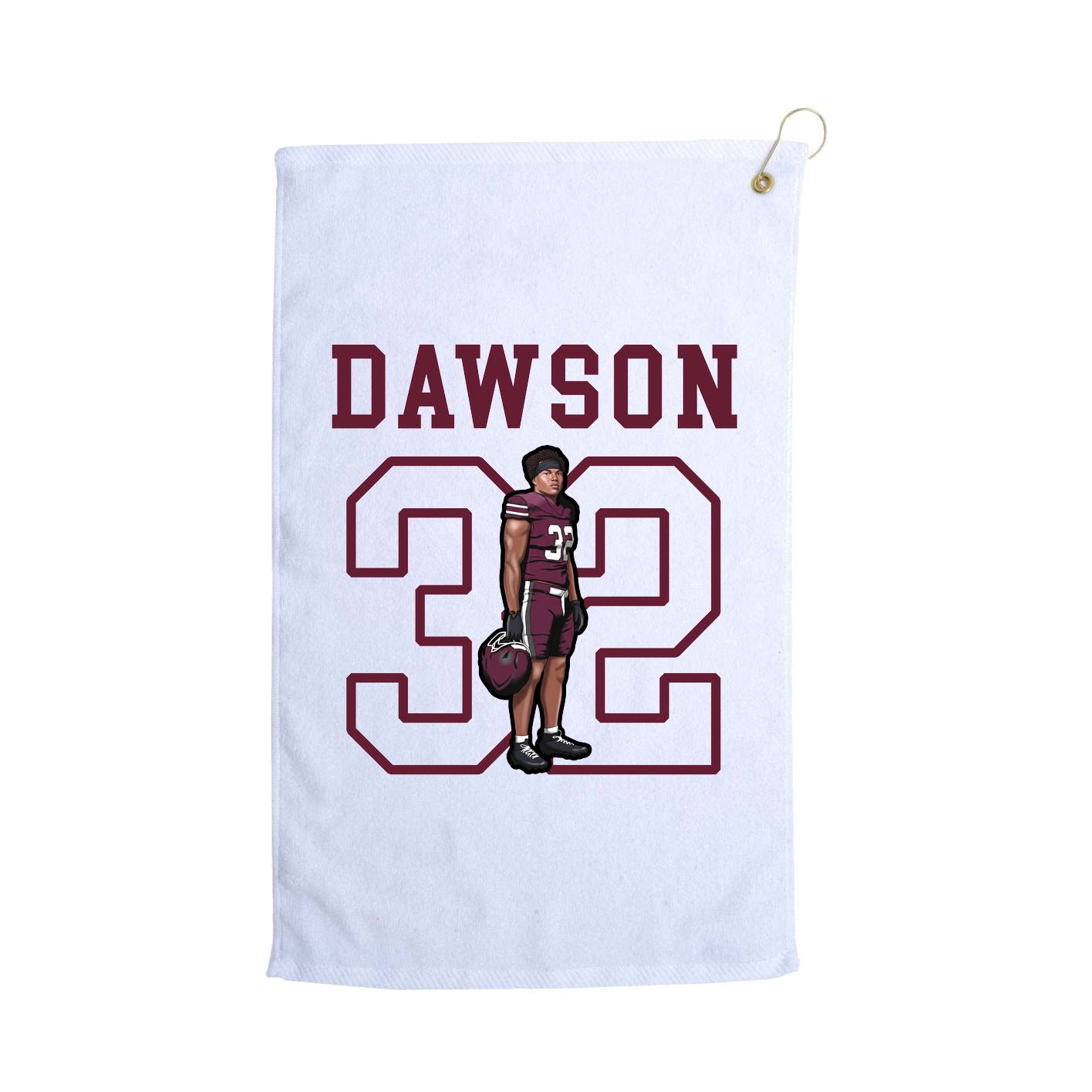Golf Towel — Shirsey in White