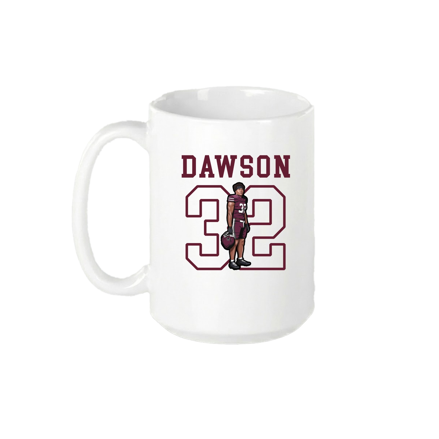 15oz Coffee Mug — Shirsey in White
