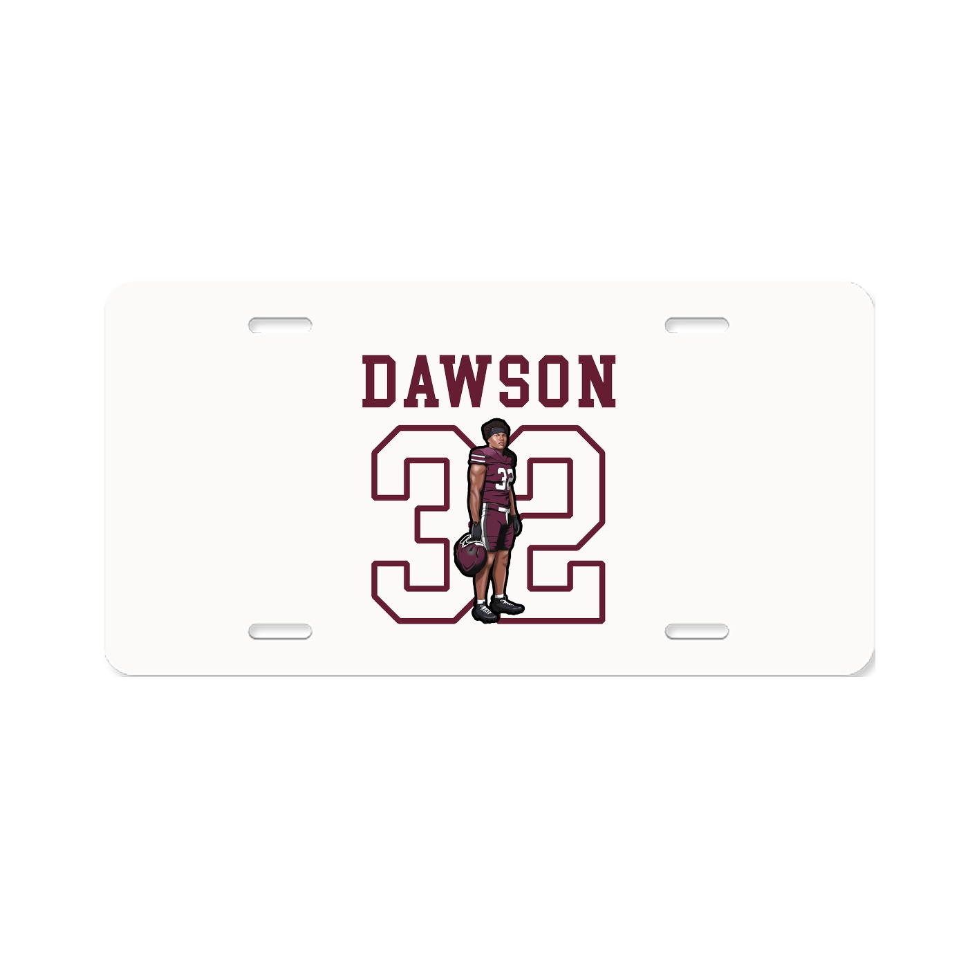 License Plate — Shirsey in Classic