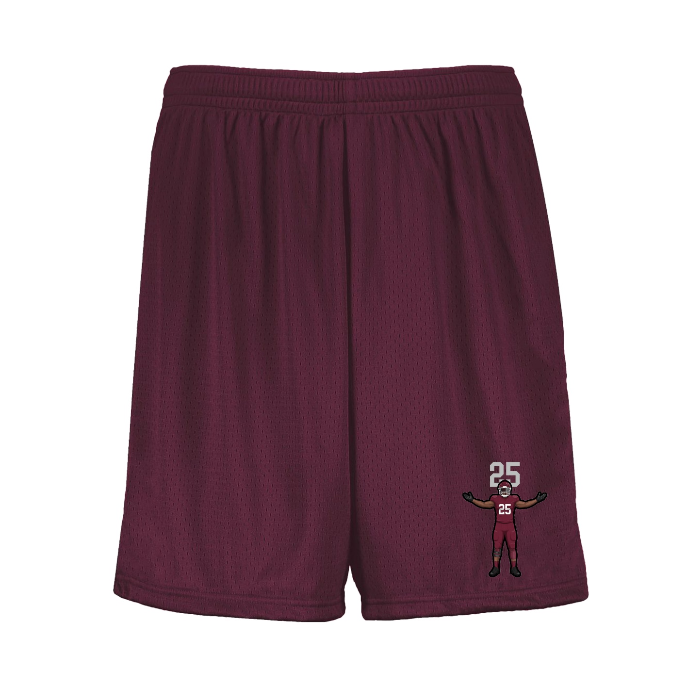 Shorts — Number Top in Maroon