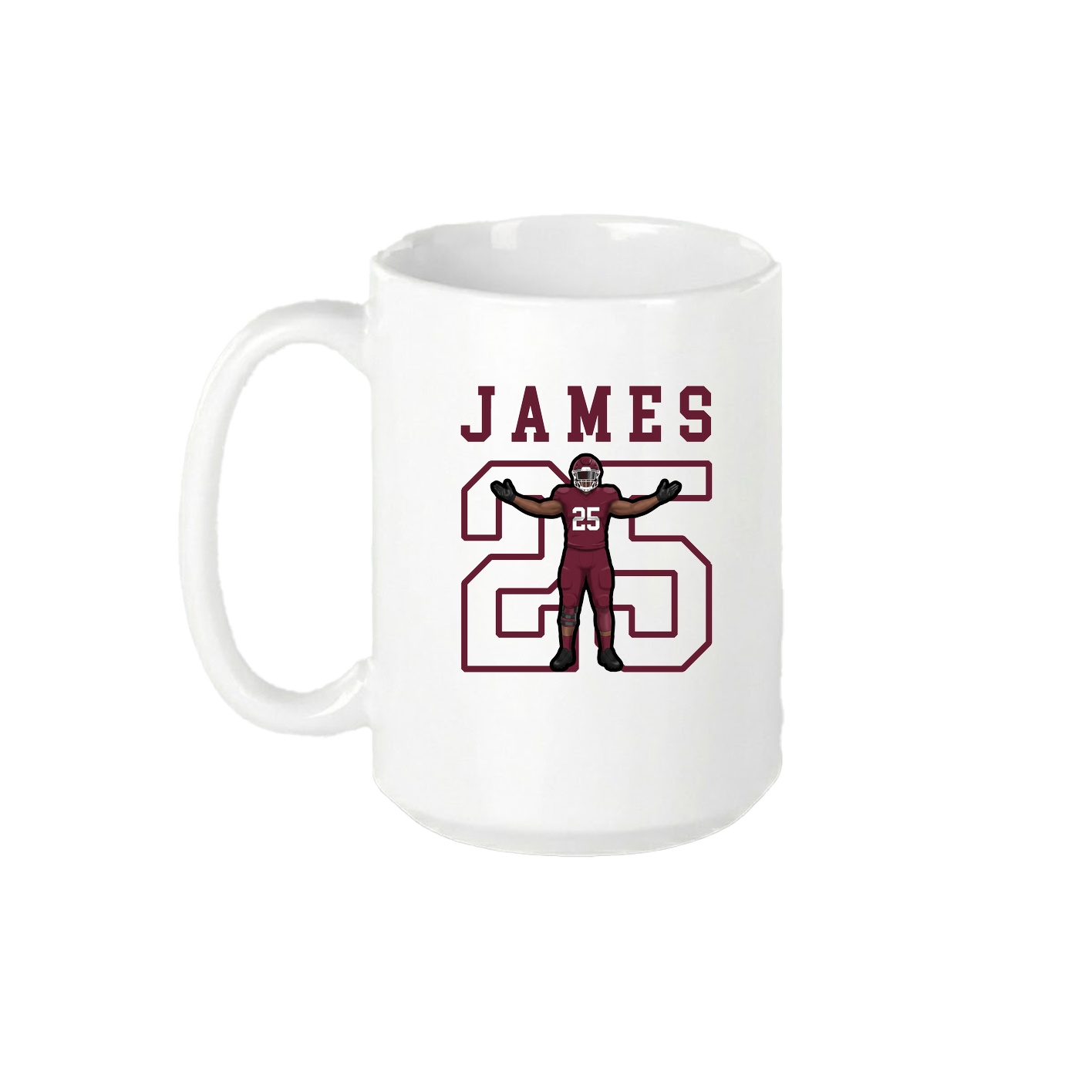 15oz Coffee Mug — Shirsey in White