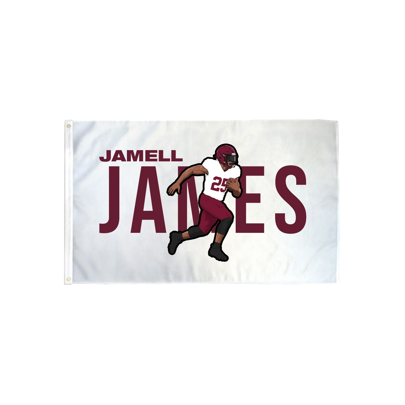3x5 Flag — Player Name in Classic