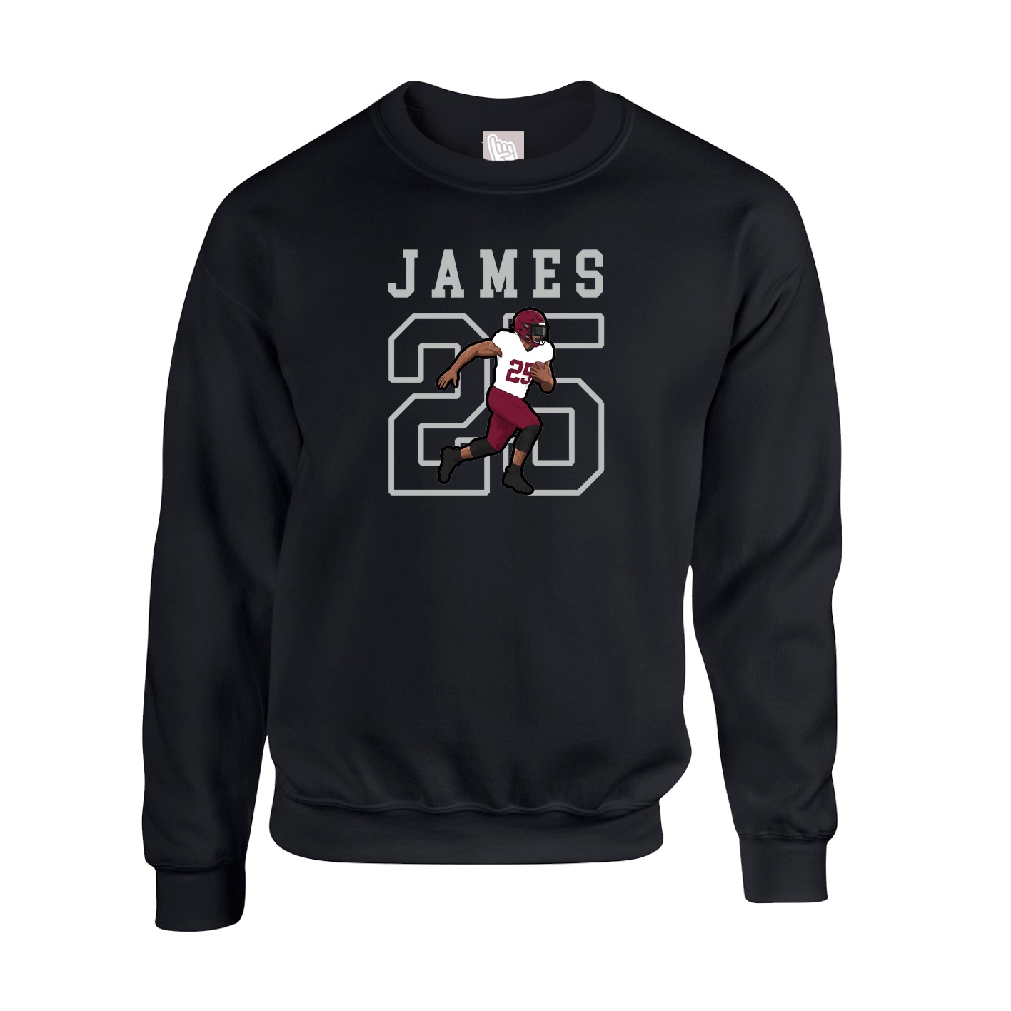 Fleece Crew — Shirsey in Black