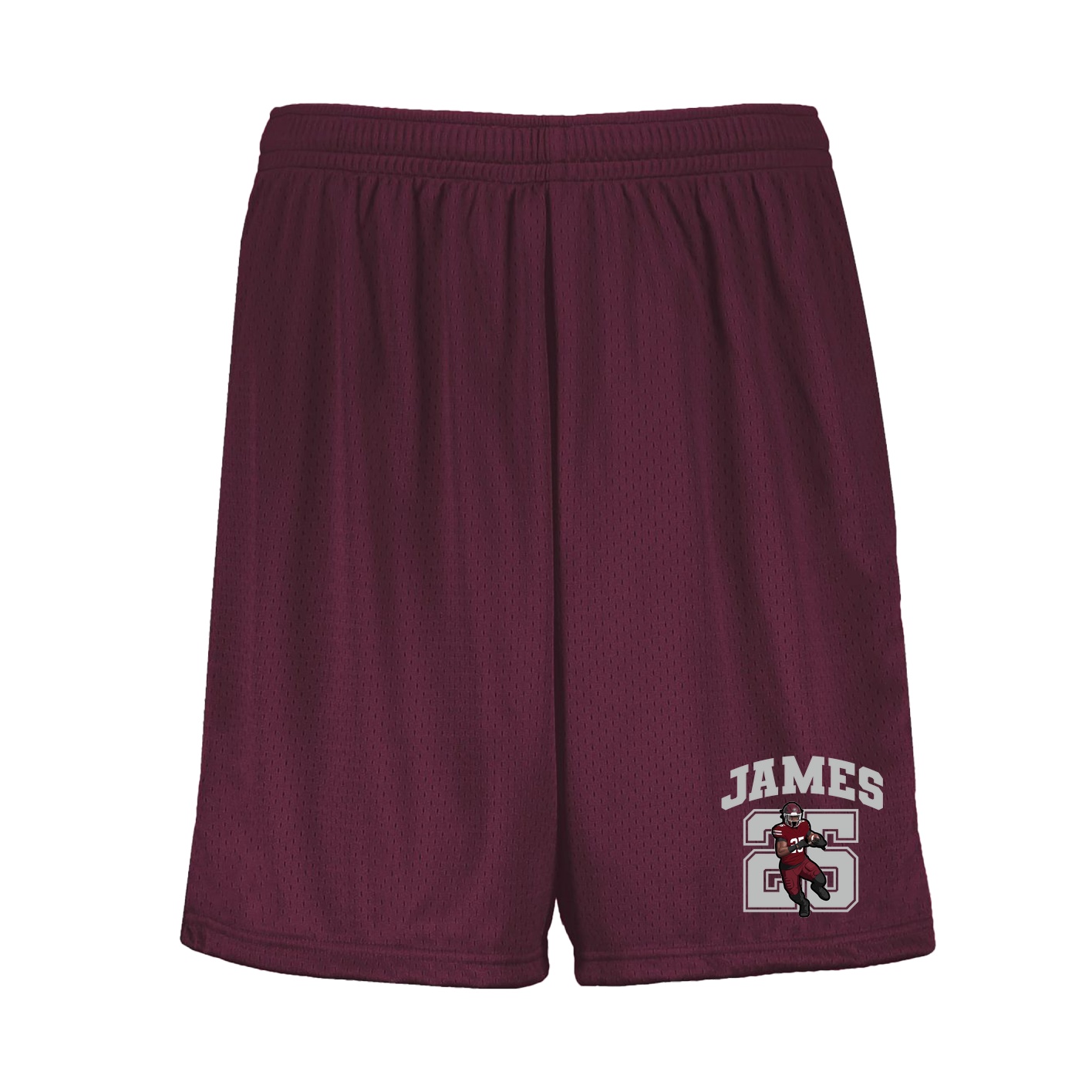 Shorts — Number in Maroon