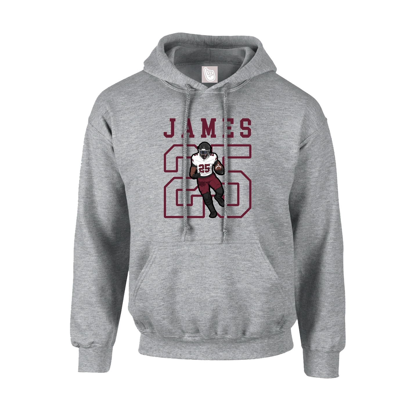 Hoodie — Shirsey in Grey