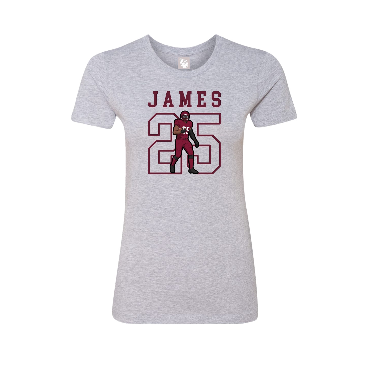Fitted Women's Tee — Shirsey in Grey