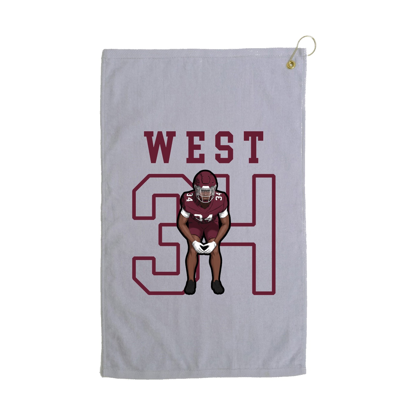 Golf Towel — Shirsey in Grey