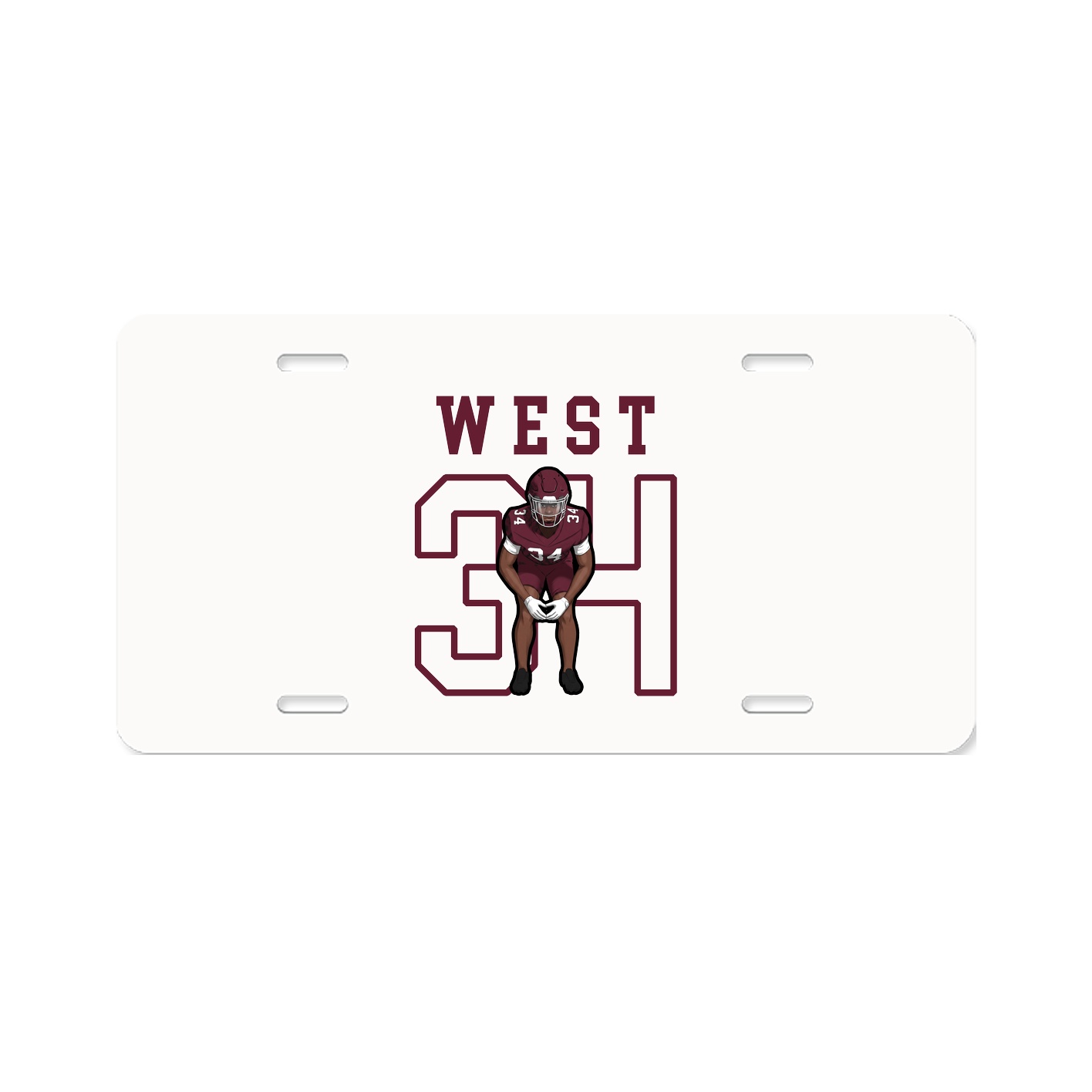License Plate — Shirsey in Classic