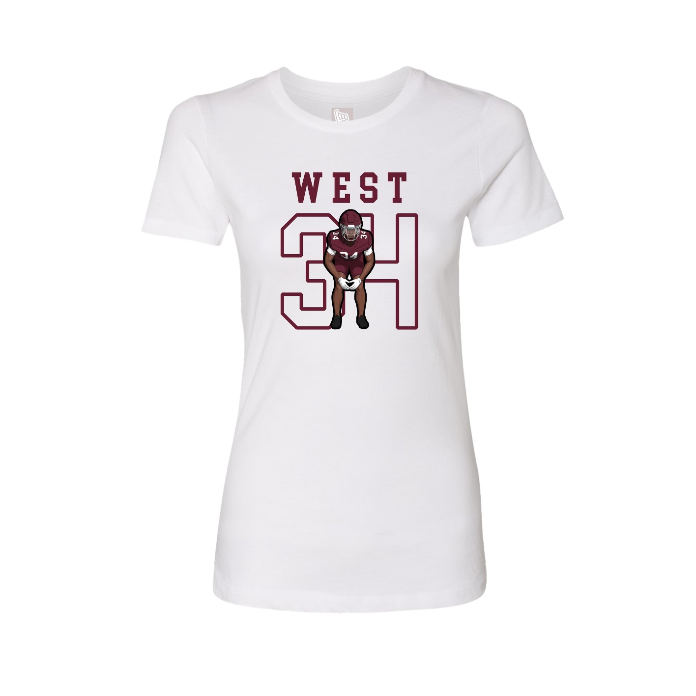Fitted Women's Tee — Shirsey in White